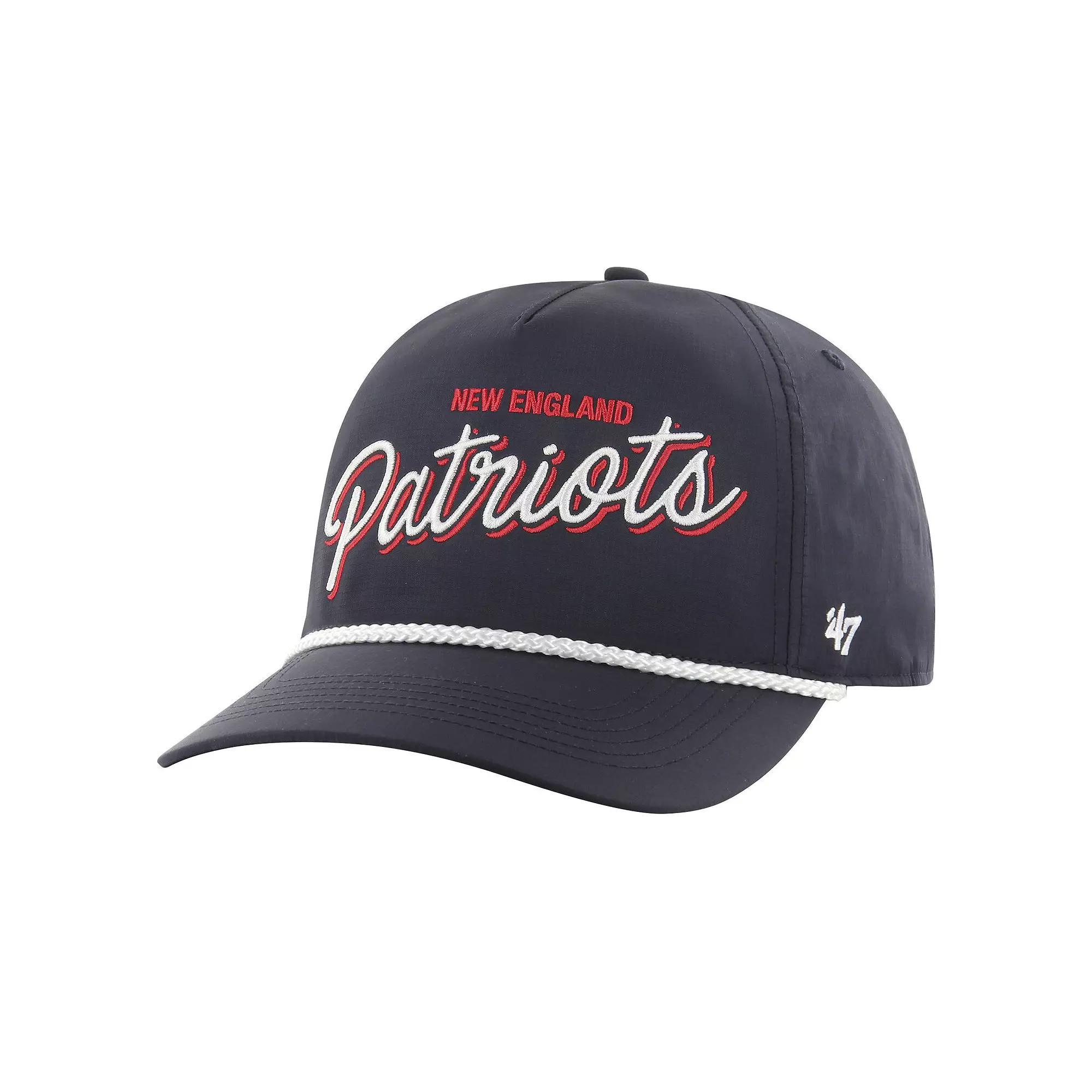 Men's '47 Navy New England Patriots Fairway Hitch brrr Adjustable Hat, Blue Product Image