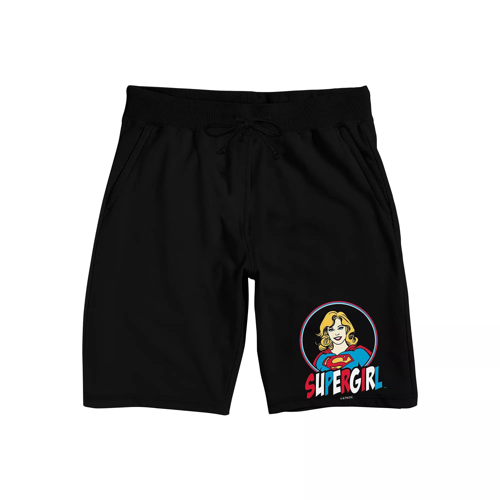 Mens Supergirl Animated Sleep Shorts Product Image