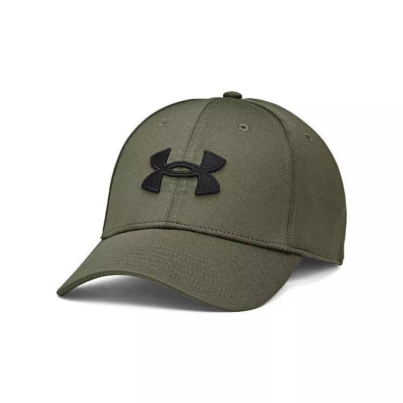Men's Under Armour Blitzing Stretch-Fit Hat, Size: Medium/Large, Black Black Product Image