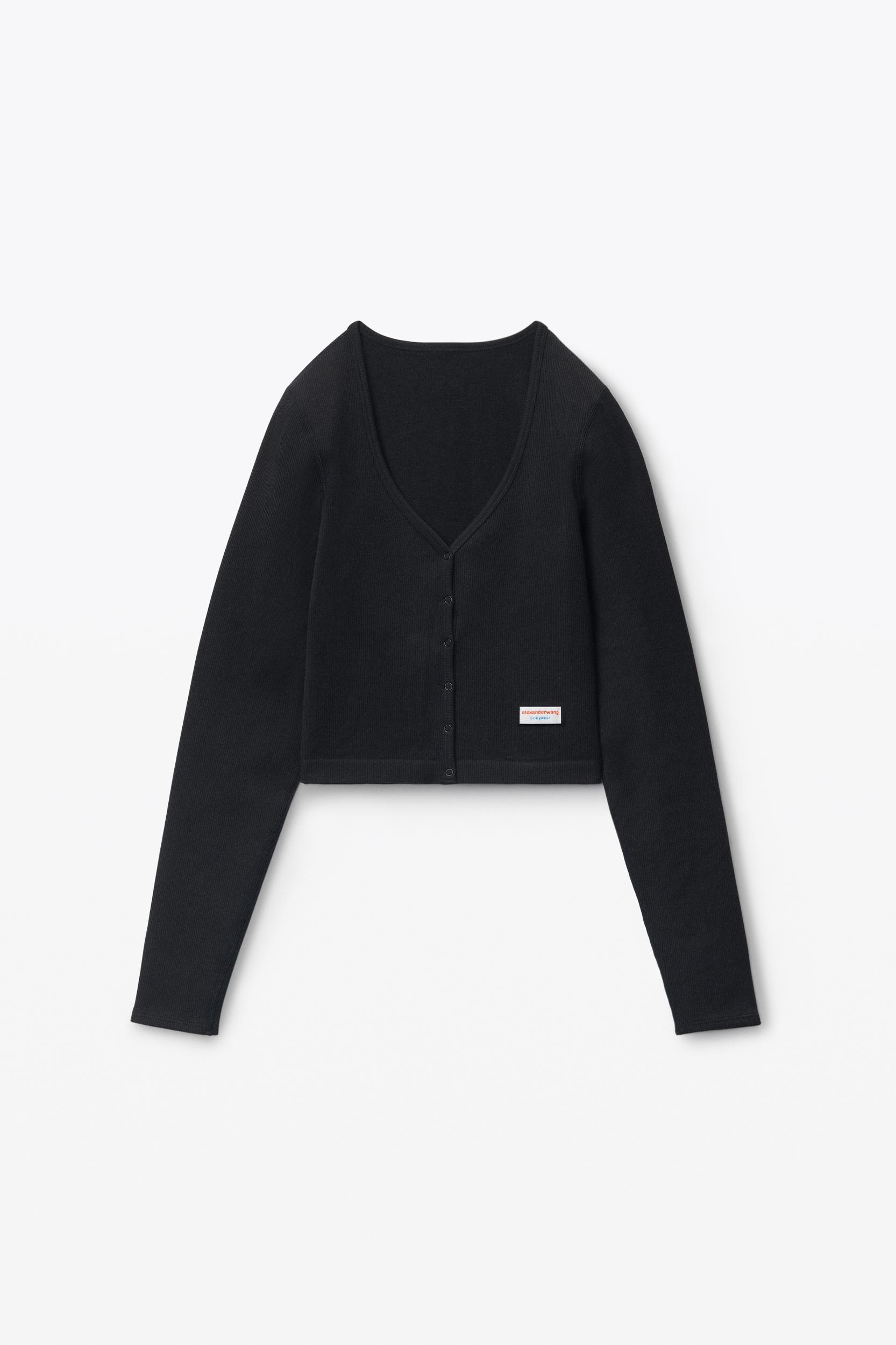 Crystal Hotfix Cropped Camisole In Waffle Knit Product Image
