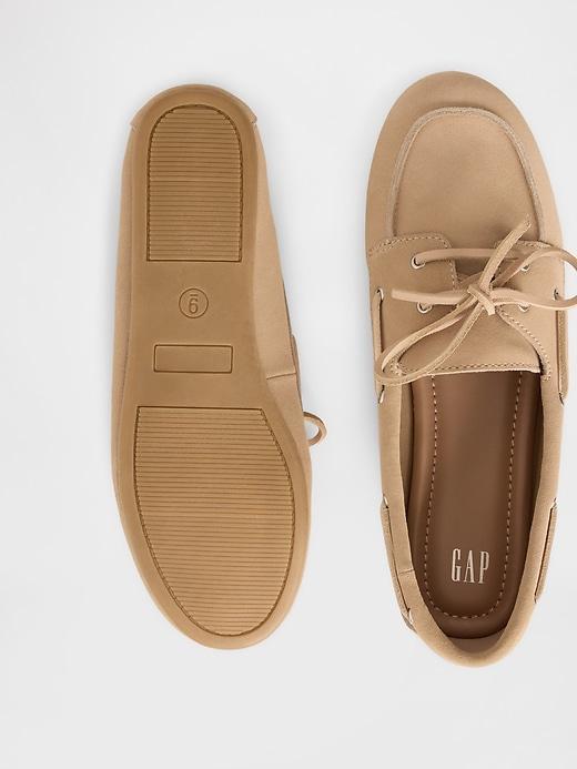 Suede Boat Shoes Product Image