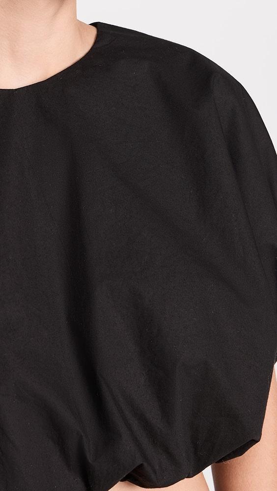 MIKOH Opihi Bubble Sleeve Crop Top | Shopbop Product Image