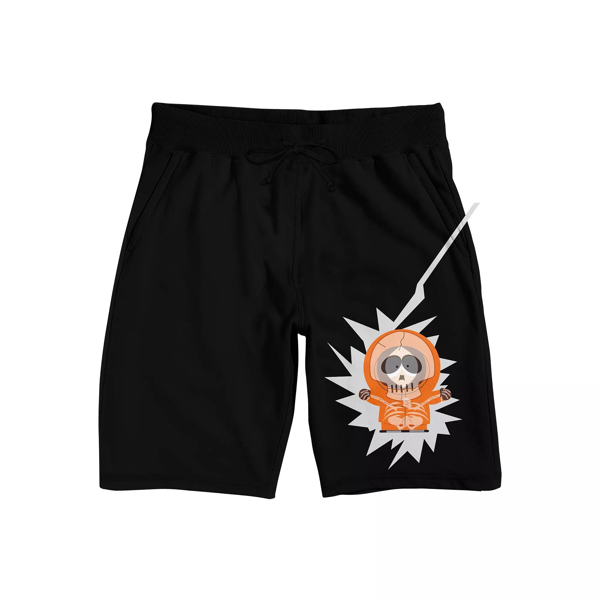 Men's South Park Kenny Son Pajama Shorts, Size: XXL, Black Product Image