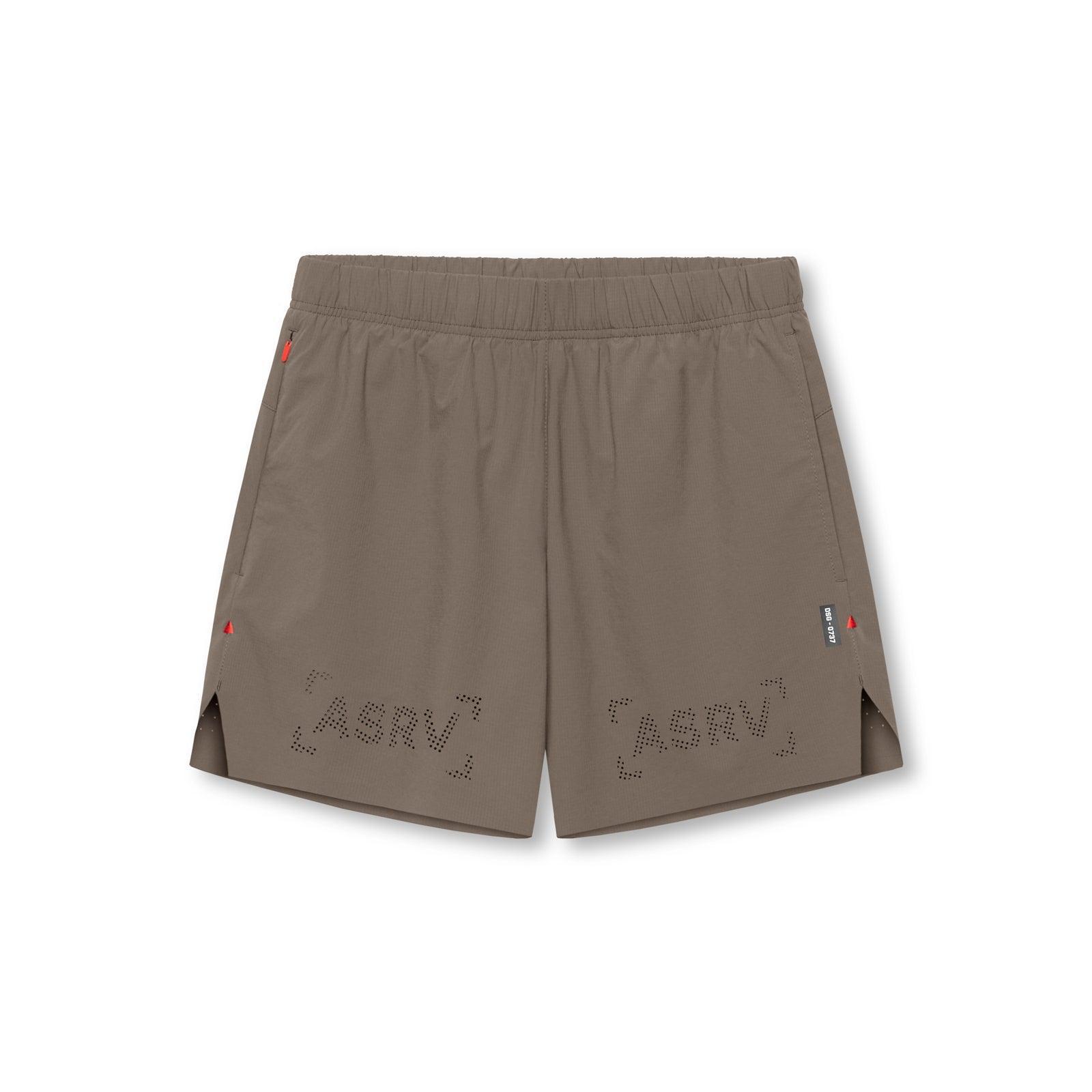 0737. Ripstop 6" Perforated Short - Olive Product Image