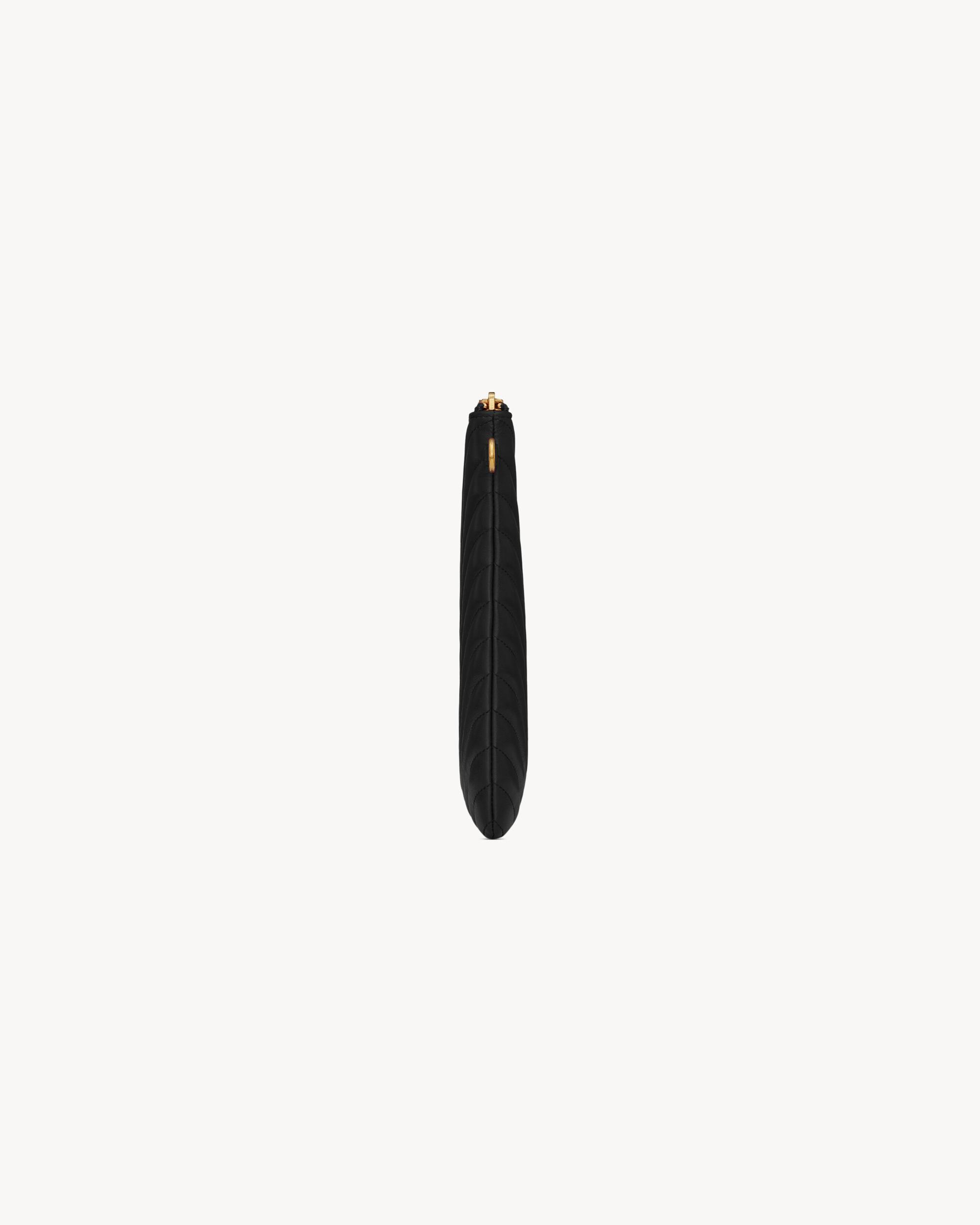 CASSANDRE MATELASSÉ tablet pouch in leather Product Image