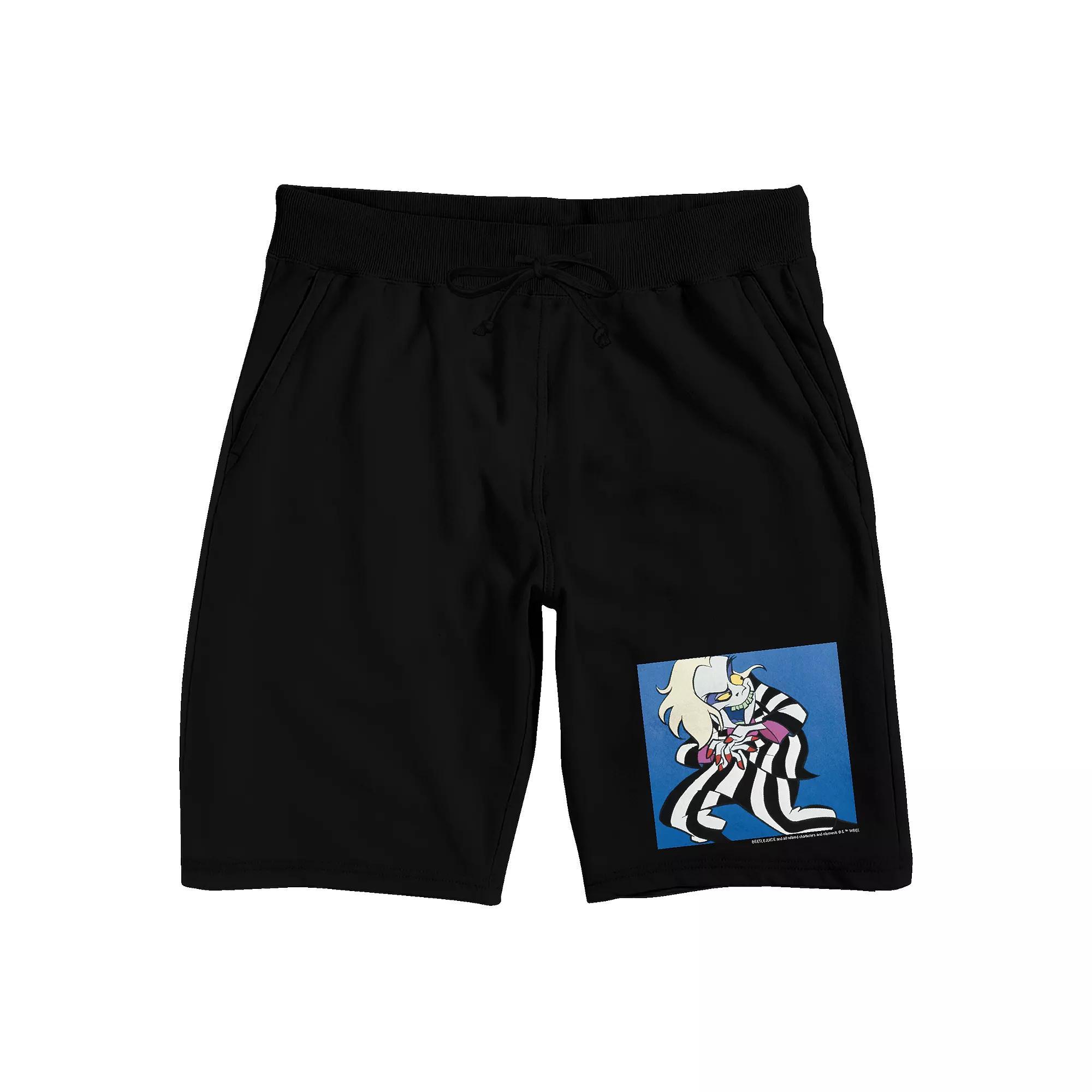 Men's Superman Classic Comic Pajama Shorts, Size: XXL, Black Product Image
