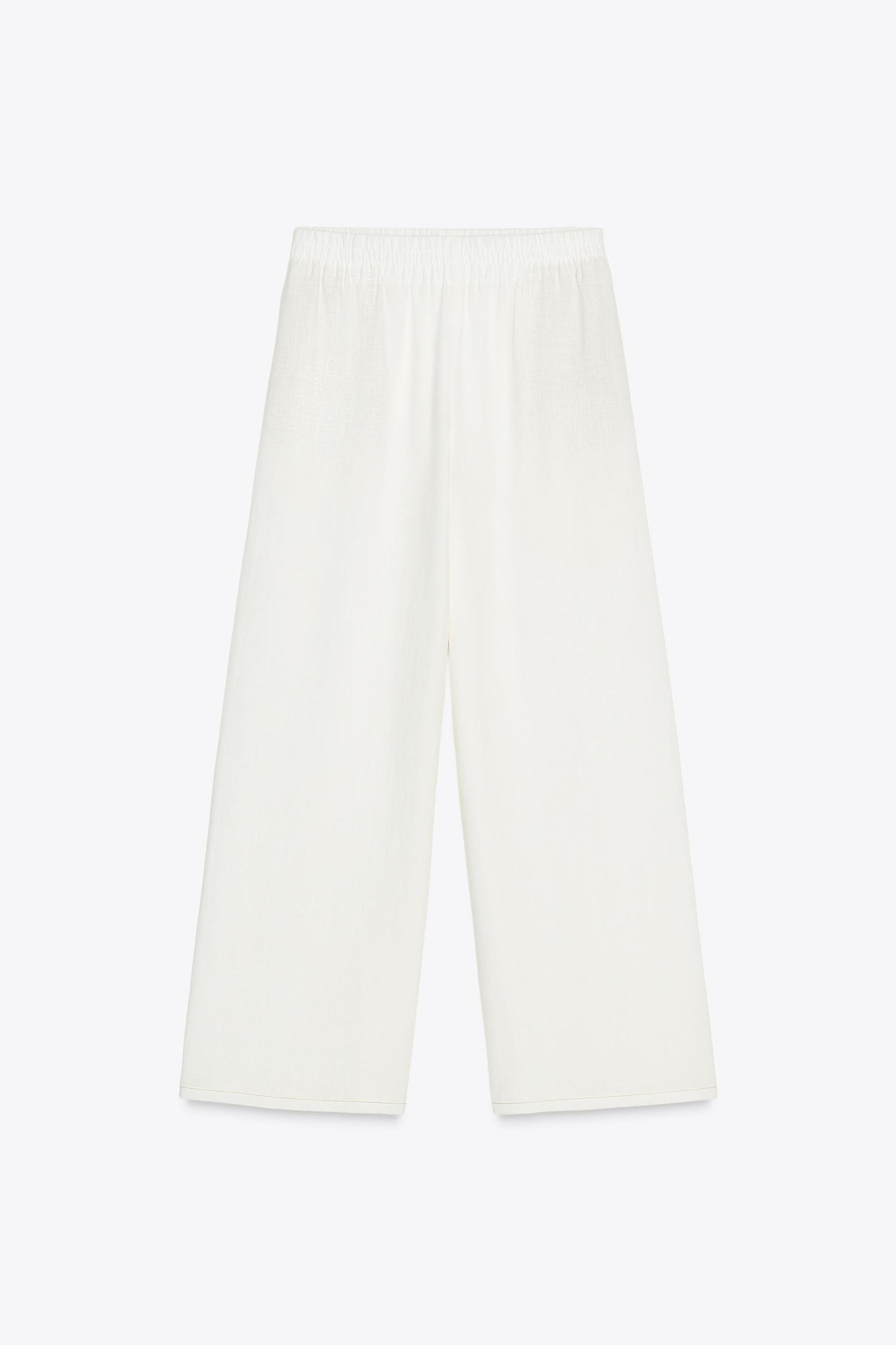 RUSTIC WIDE LEG RAMIE PANTS Product Image