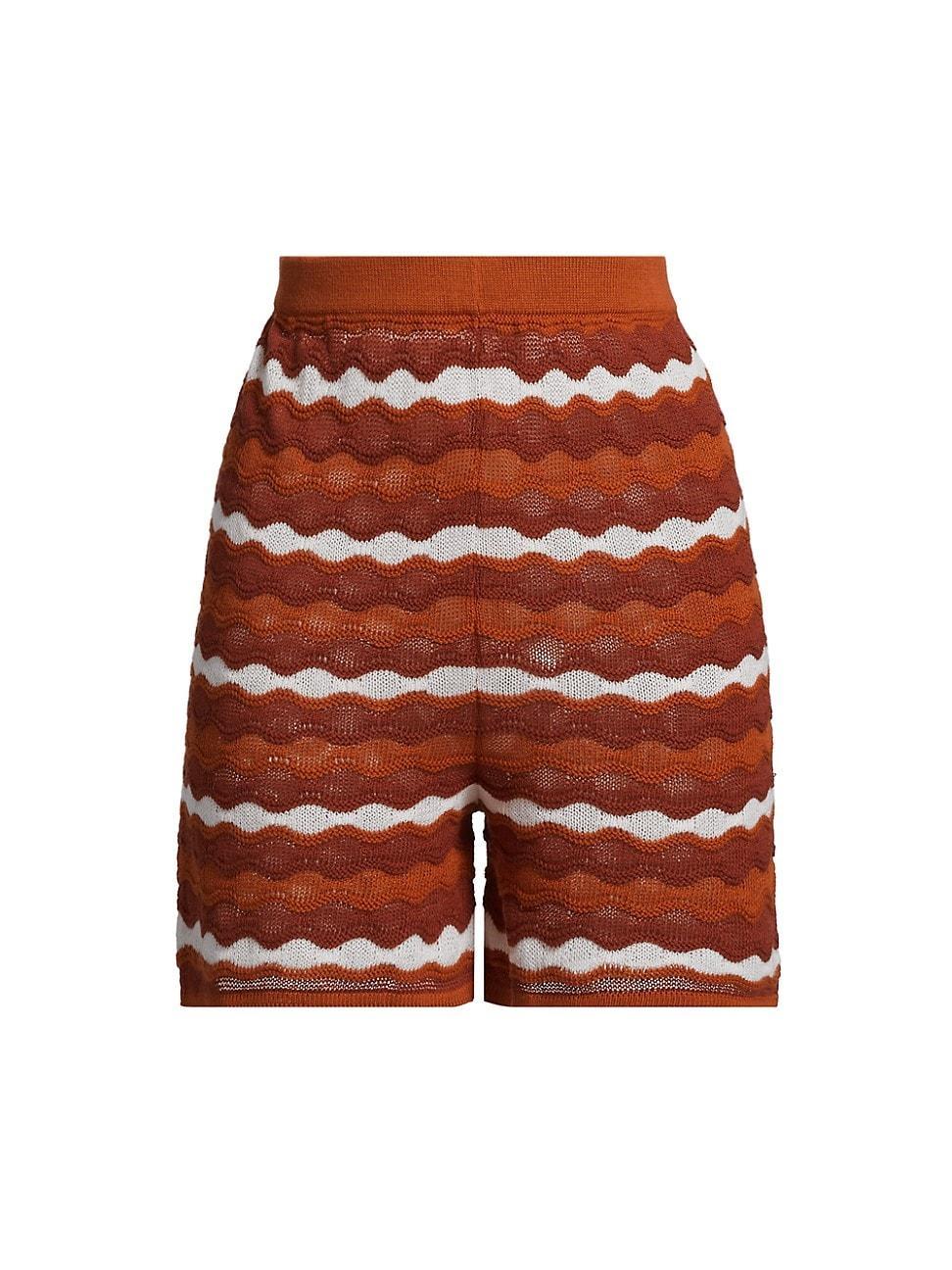 Womens Mullu Chevron Shorts Product Image