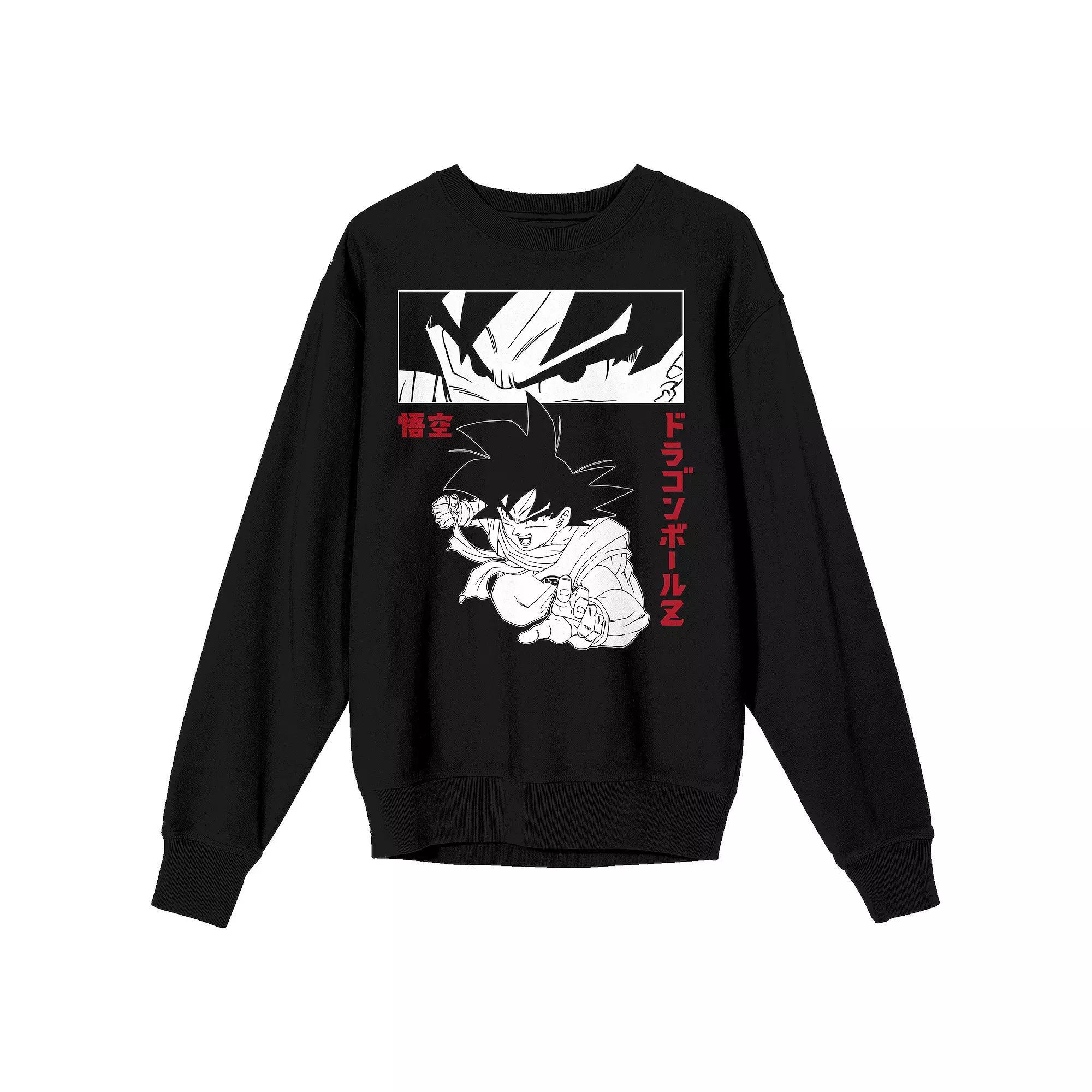 Men's Dragon Ball Z Outline Art Graphic Tee, Size: Small, Black Product Image