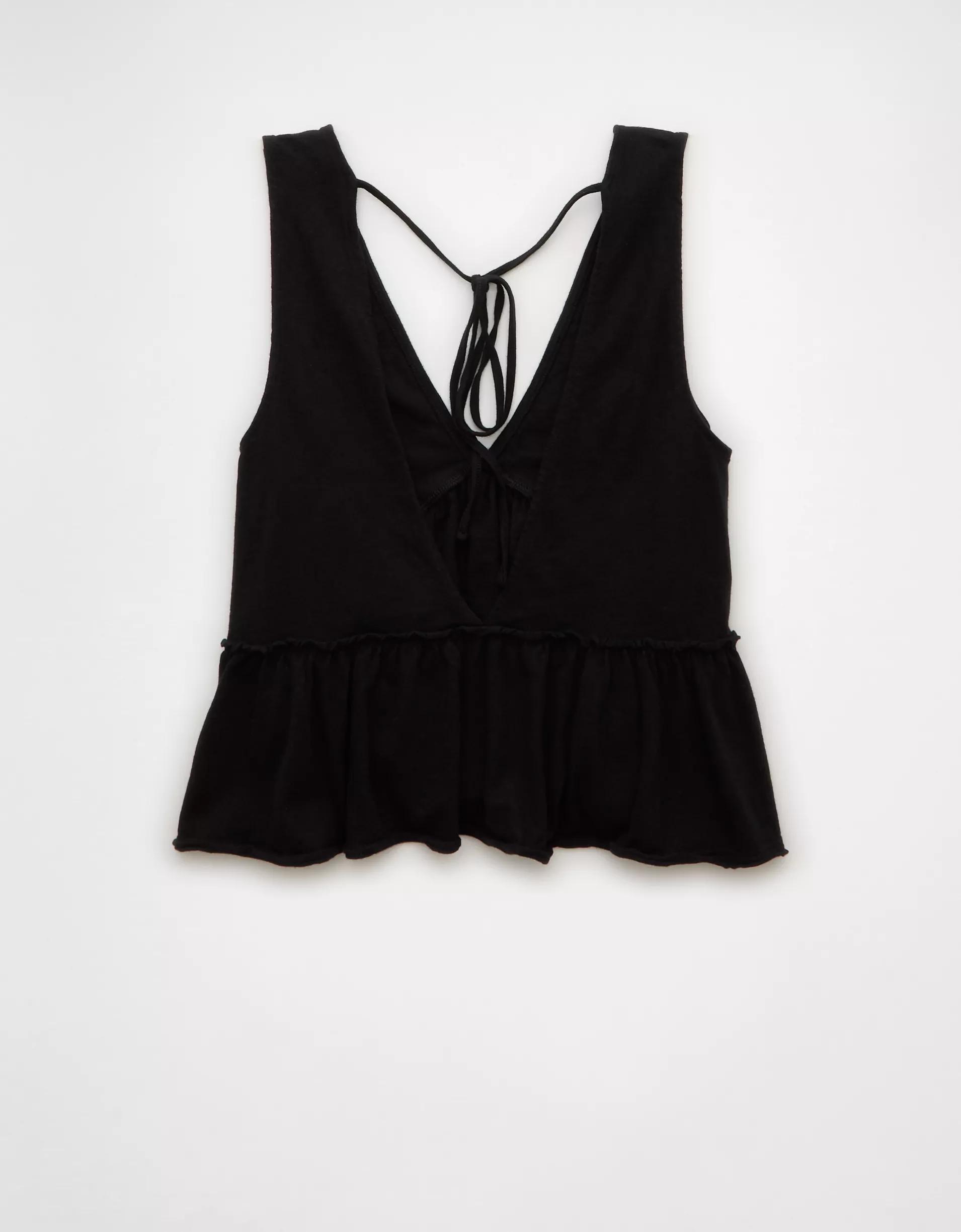 AE Sunchaser Knit V-Neck Swing Tank Top Product Image