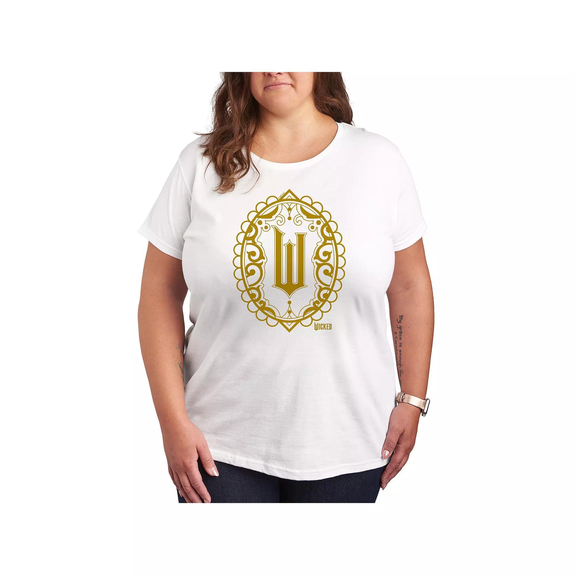 Plus Size Wicked Logo Tee, Womens Product Image