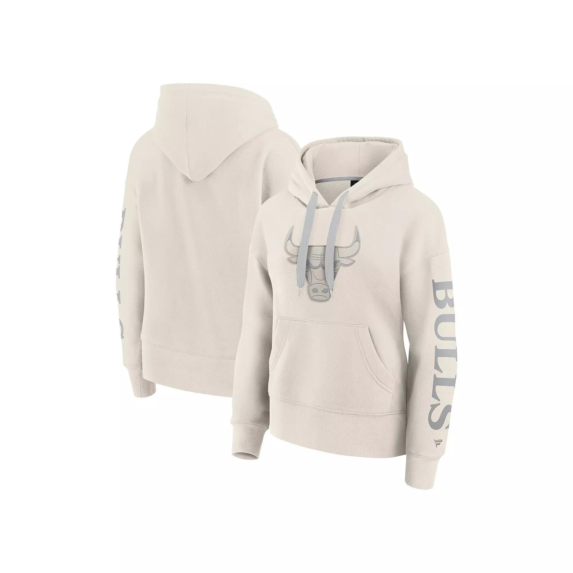 Womens Fanatics Cream Chicago Bulls Elements Next Pullover Hoodie Product Image