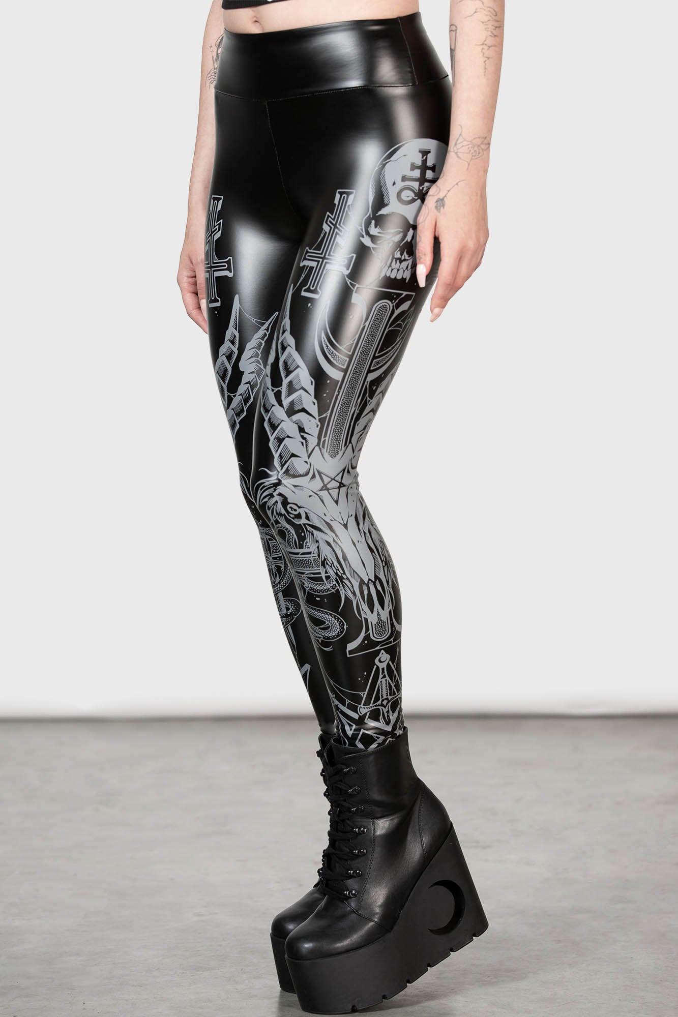 Screech Owl Leggings [PLUS] - Resurrect Female Product Image