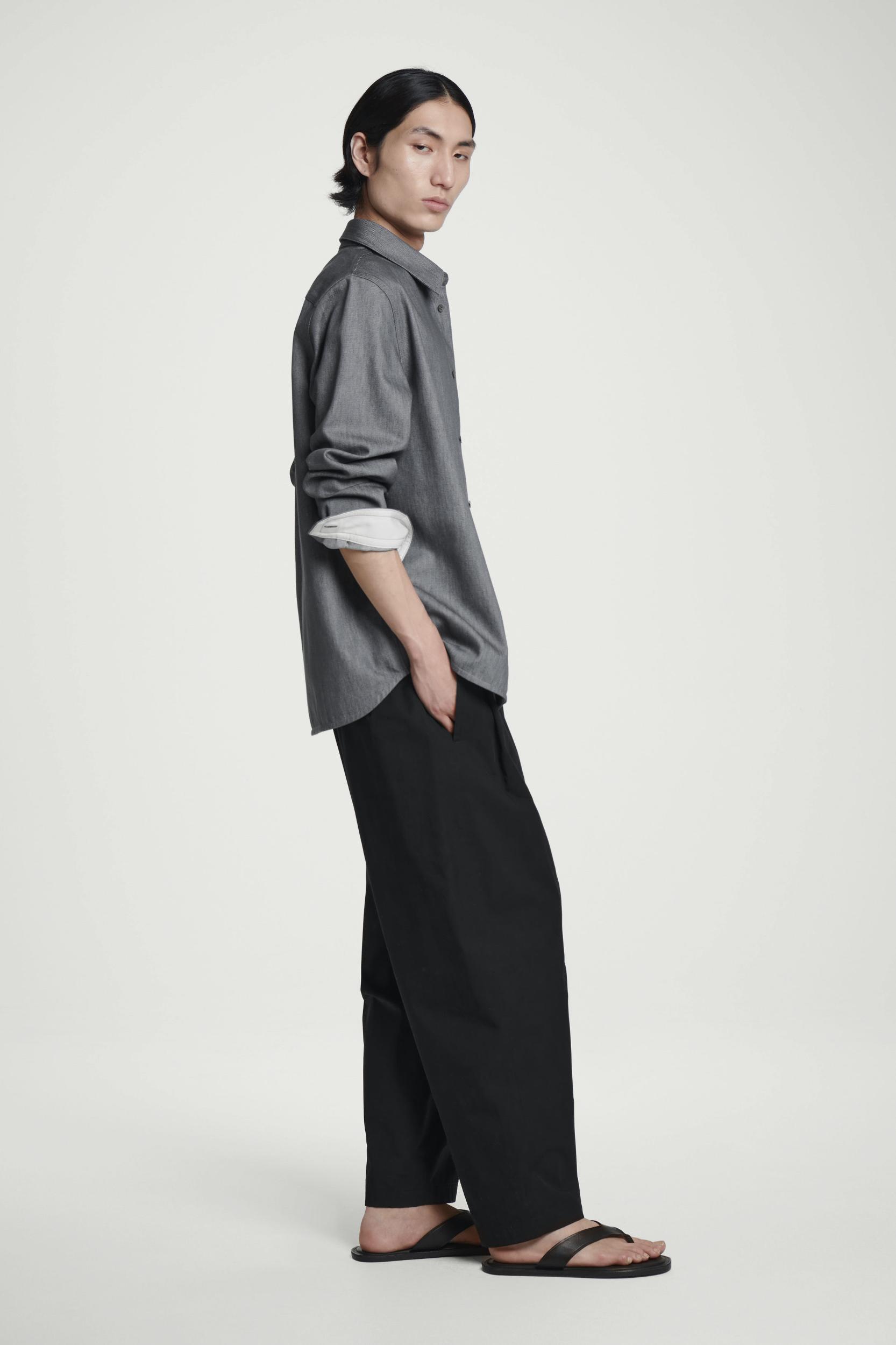 RELAXED DENIM OVERSHIRT Product Image