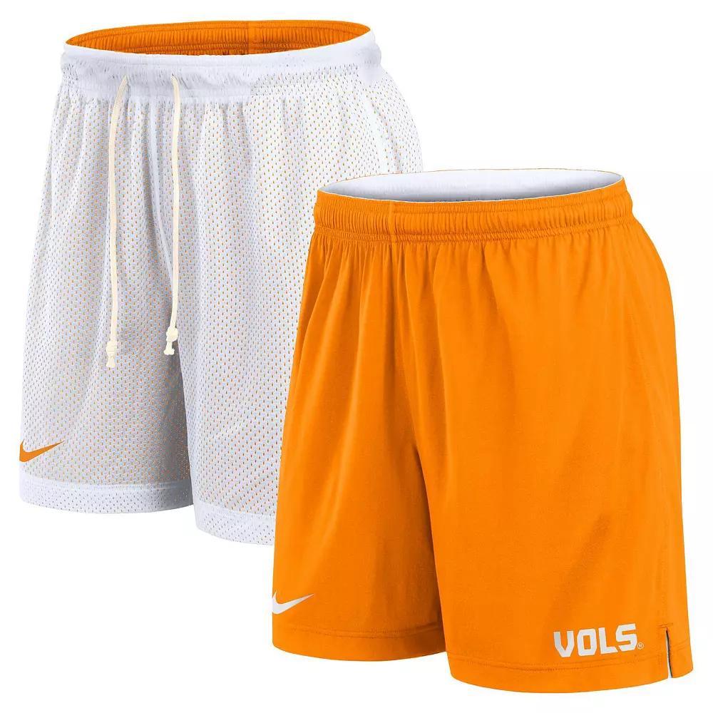 Men's Nike White/Tennessee Orange Tennessee Volunteers Primetime Reversible Performance Shorts, Size: Large Product Image