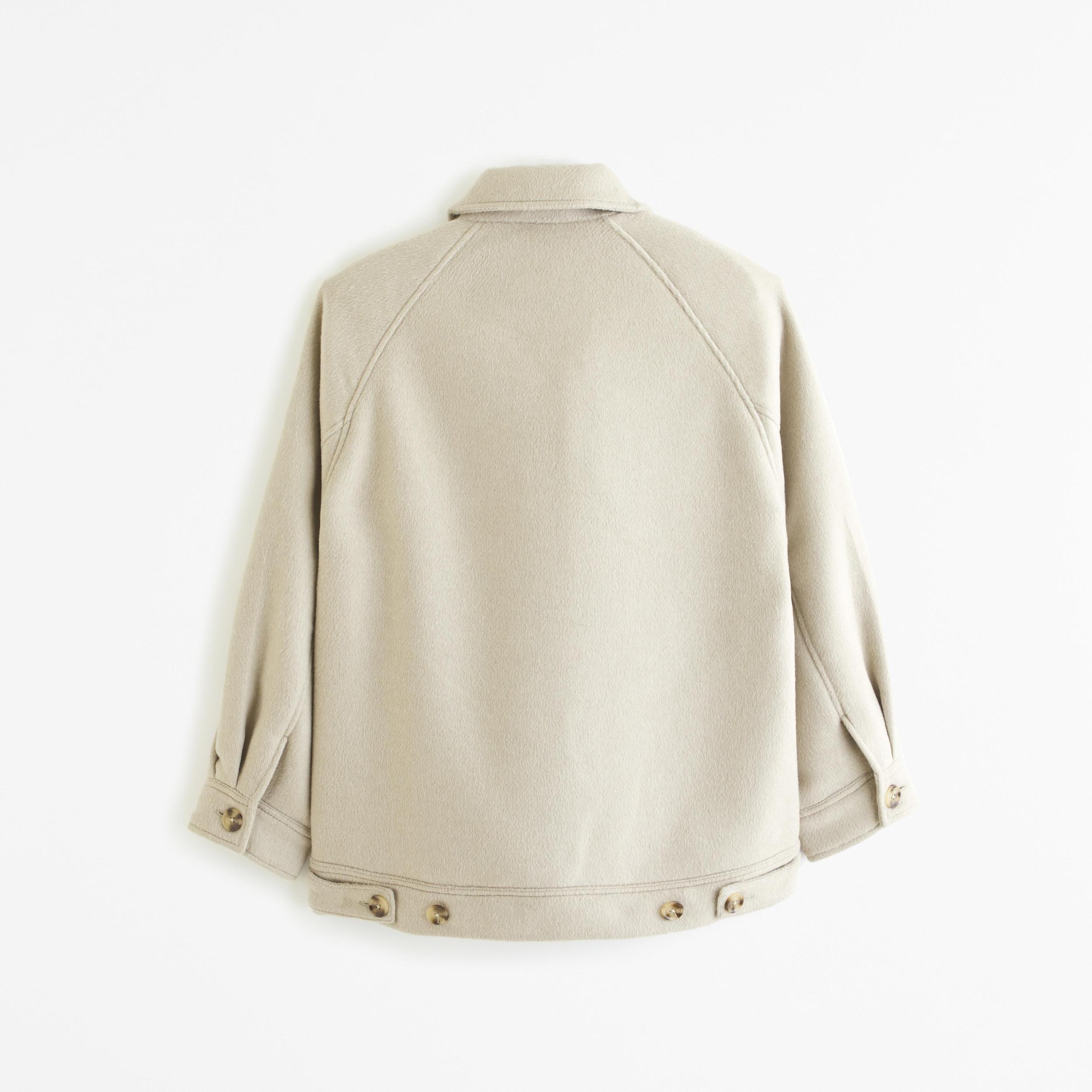 Wool-Blend Shirt Jacket Product Image
