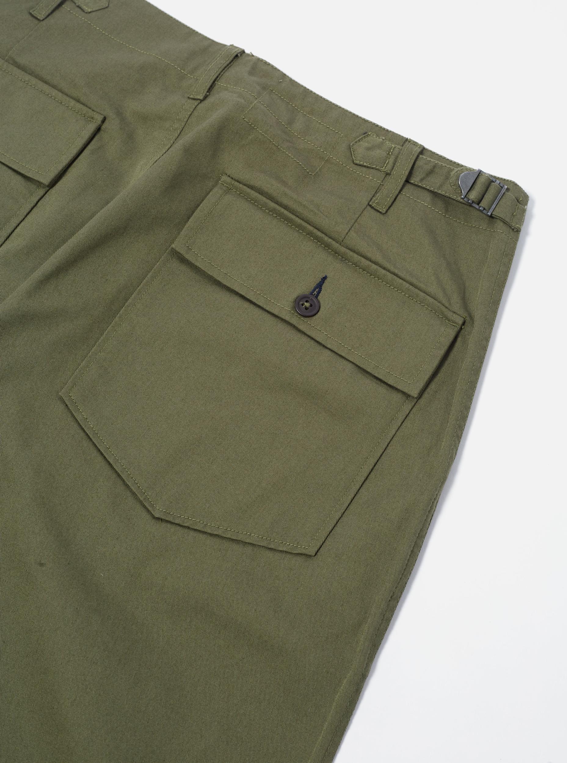 Universal Works Fatigue Pant in Light Olive Twill Product Image