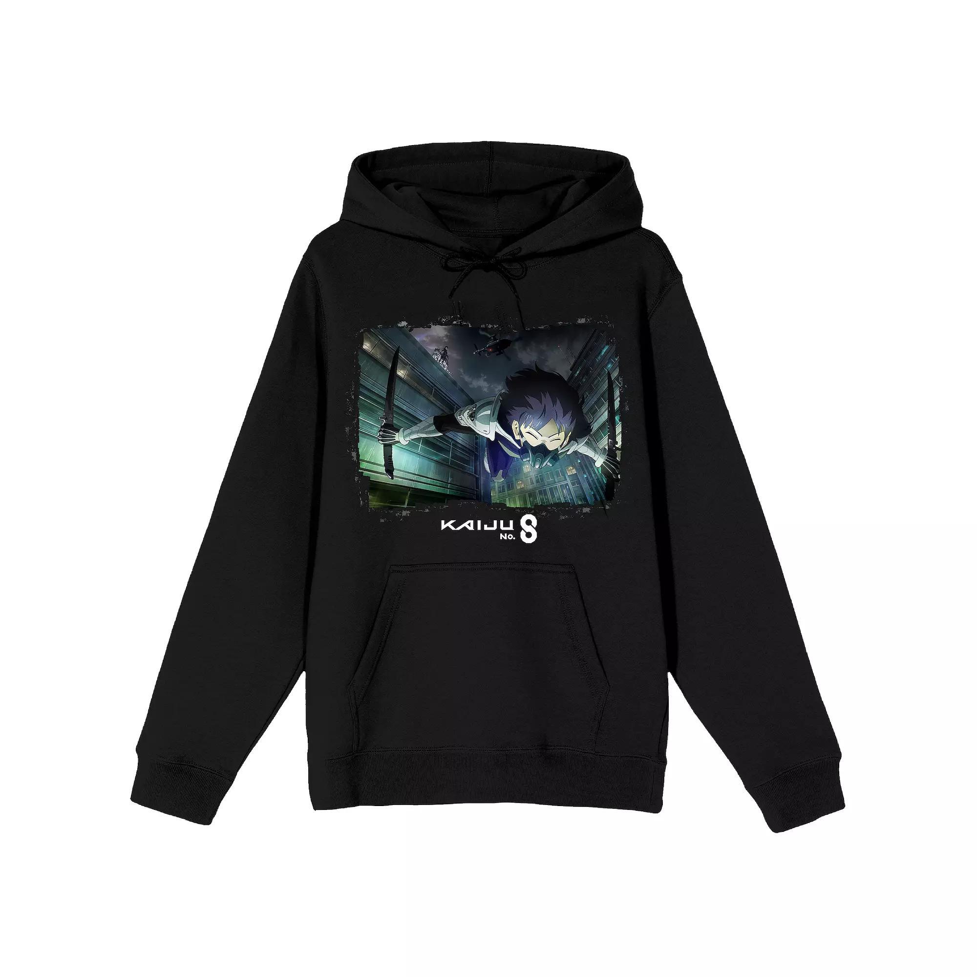 Men's Kaiju No. 8 Soshiro Hoshina Hoodie, Size: Small, Black Product Image