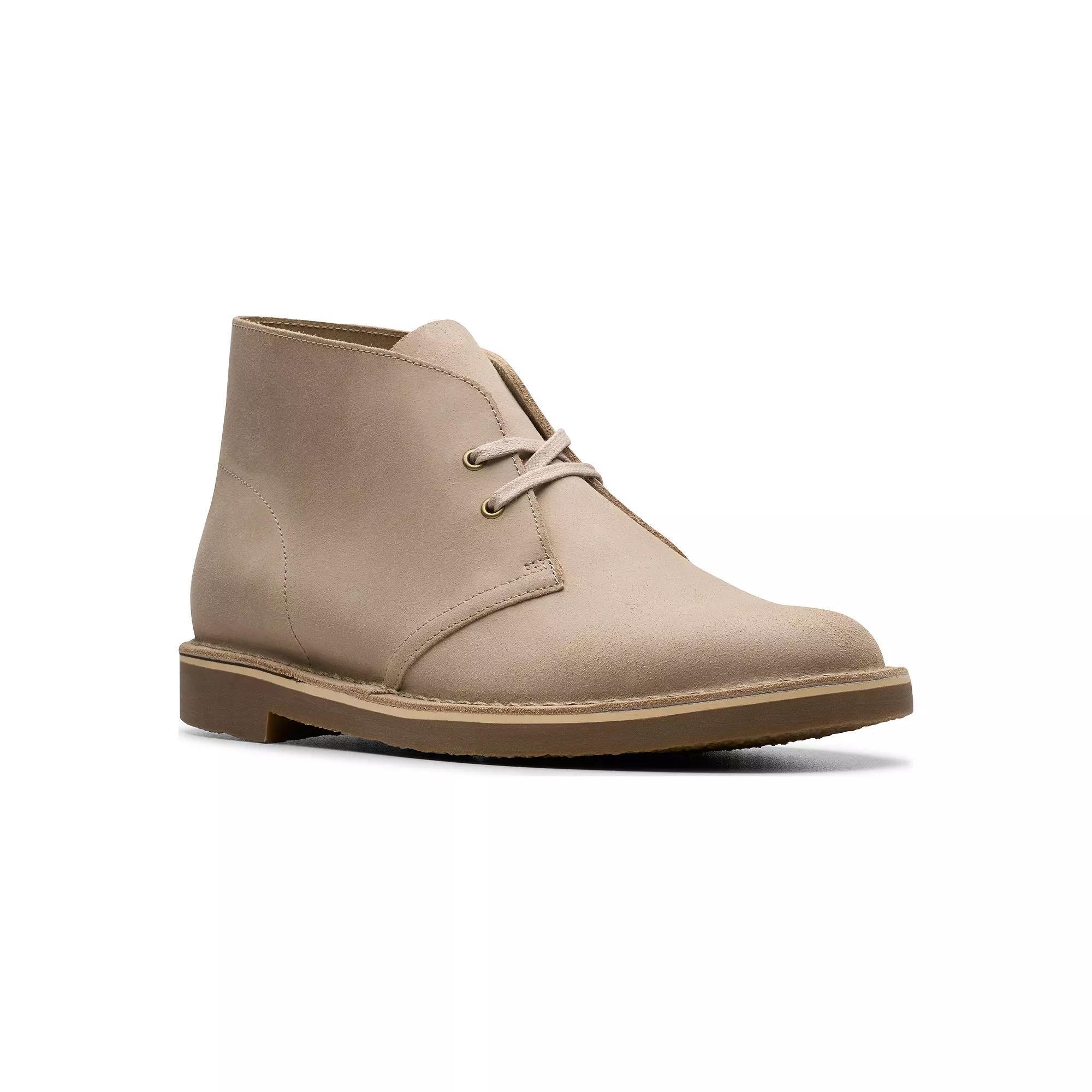Clarks® Shepton Men's Suede Lace Up Boots, Size: 14, Beigtaupe Distreskhaki Product Image