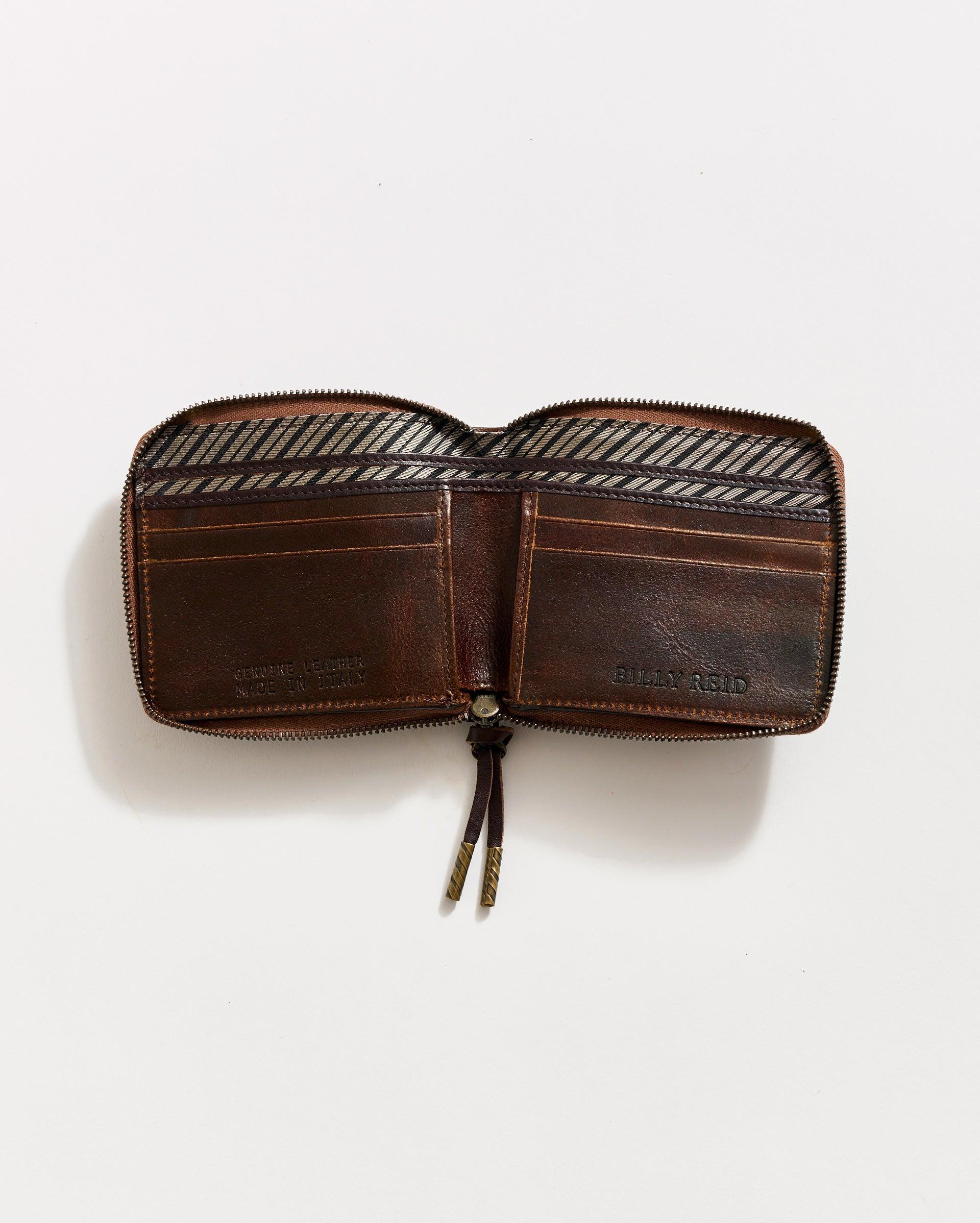 Leather Zip Wallet -  Product Image