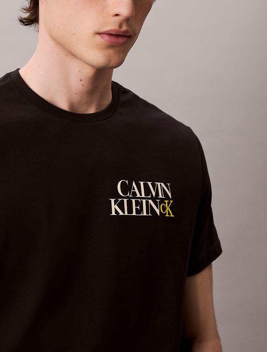 Stacked CK Logo Easy Tee Product Image