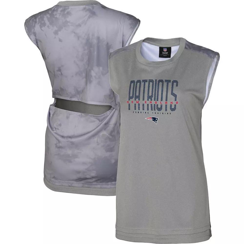 Women's Gray Cincinnati Bengals No Sweat Tank Top, Size: Medium, Grey Product Image