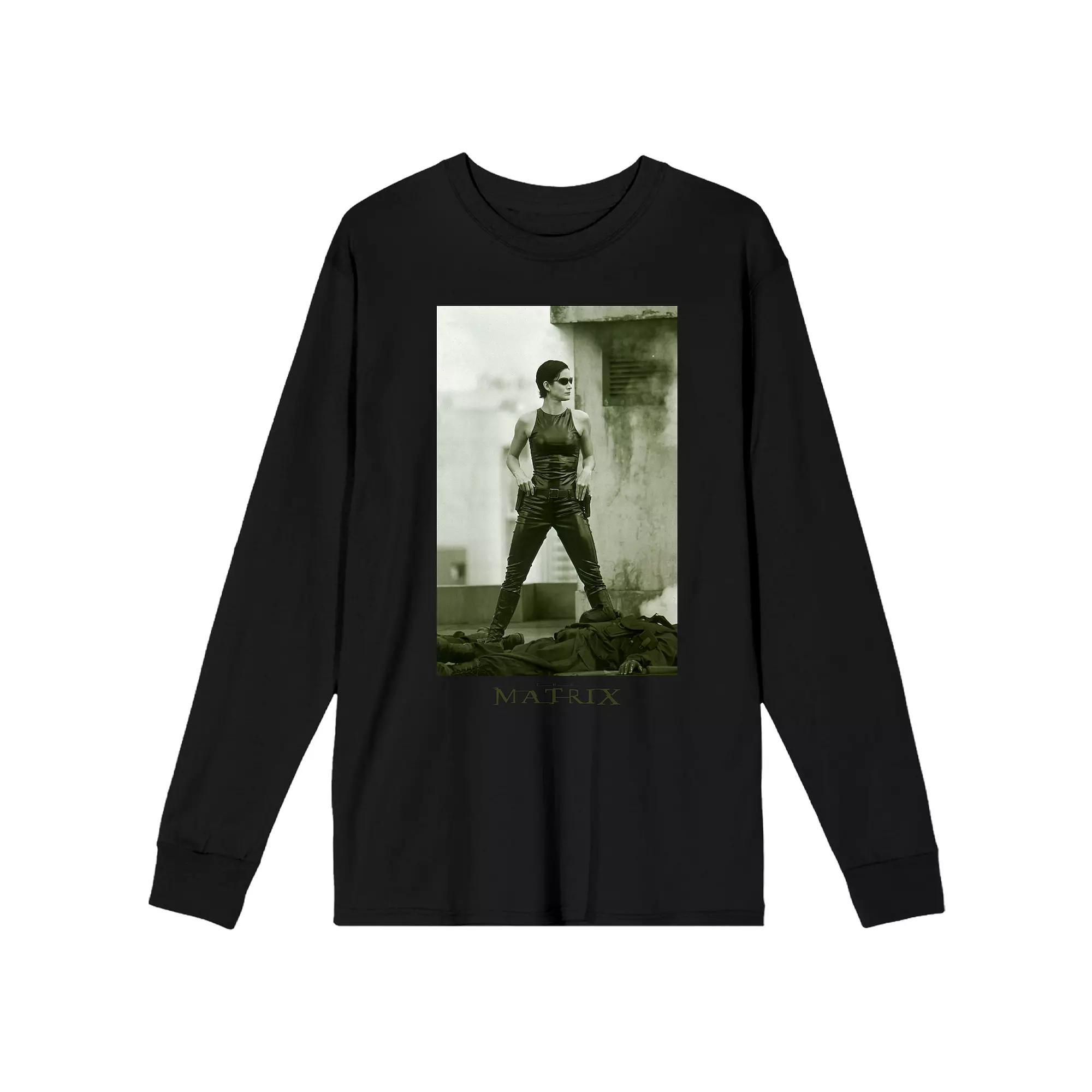 Men's Spongebob Squarepants Long Sleeve Tee, Size: XL, Black Product Image