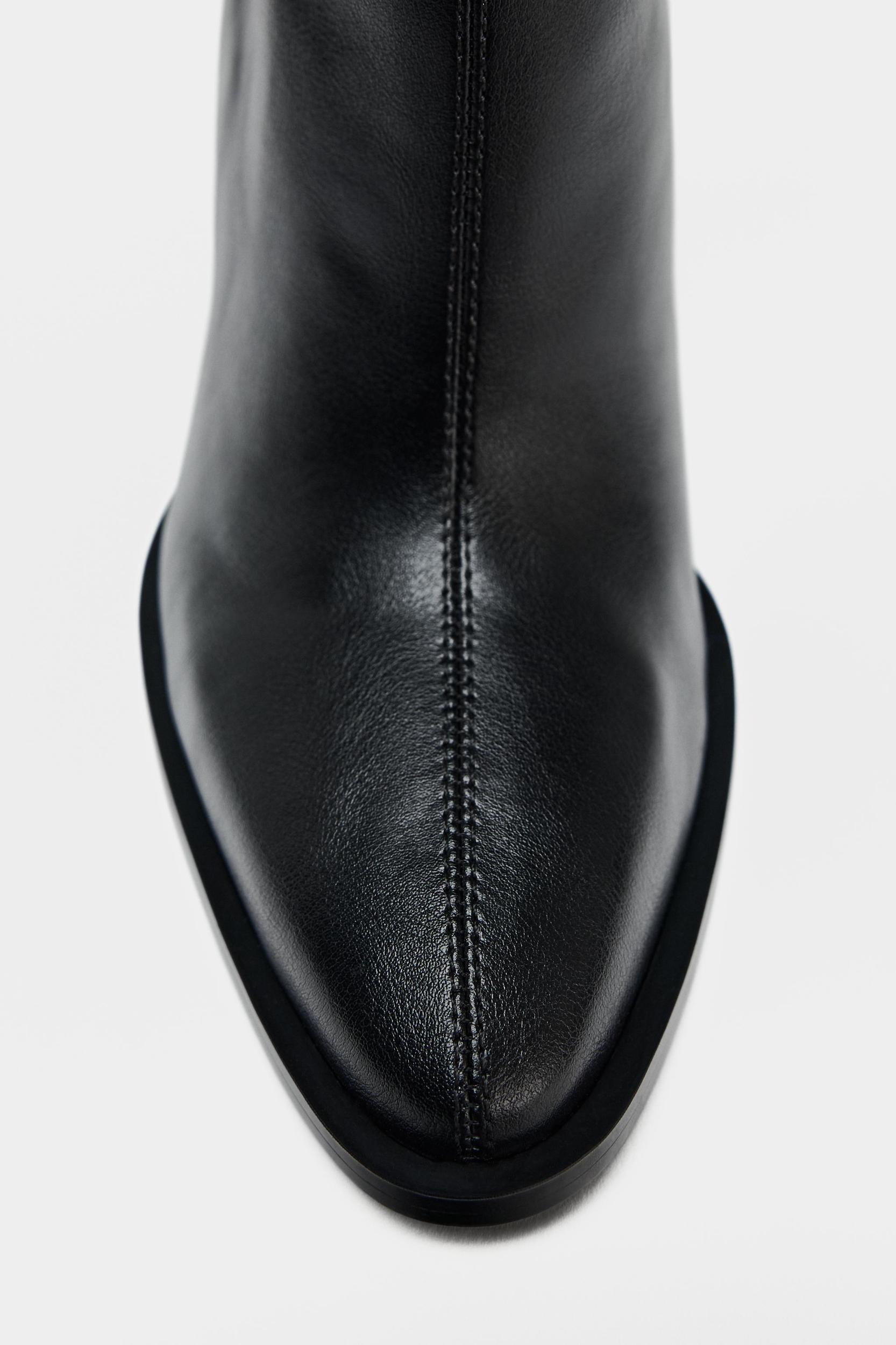 XL OVER THE KNEE HEELED BOOTS Product Image