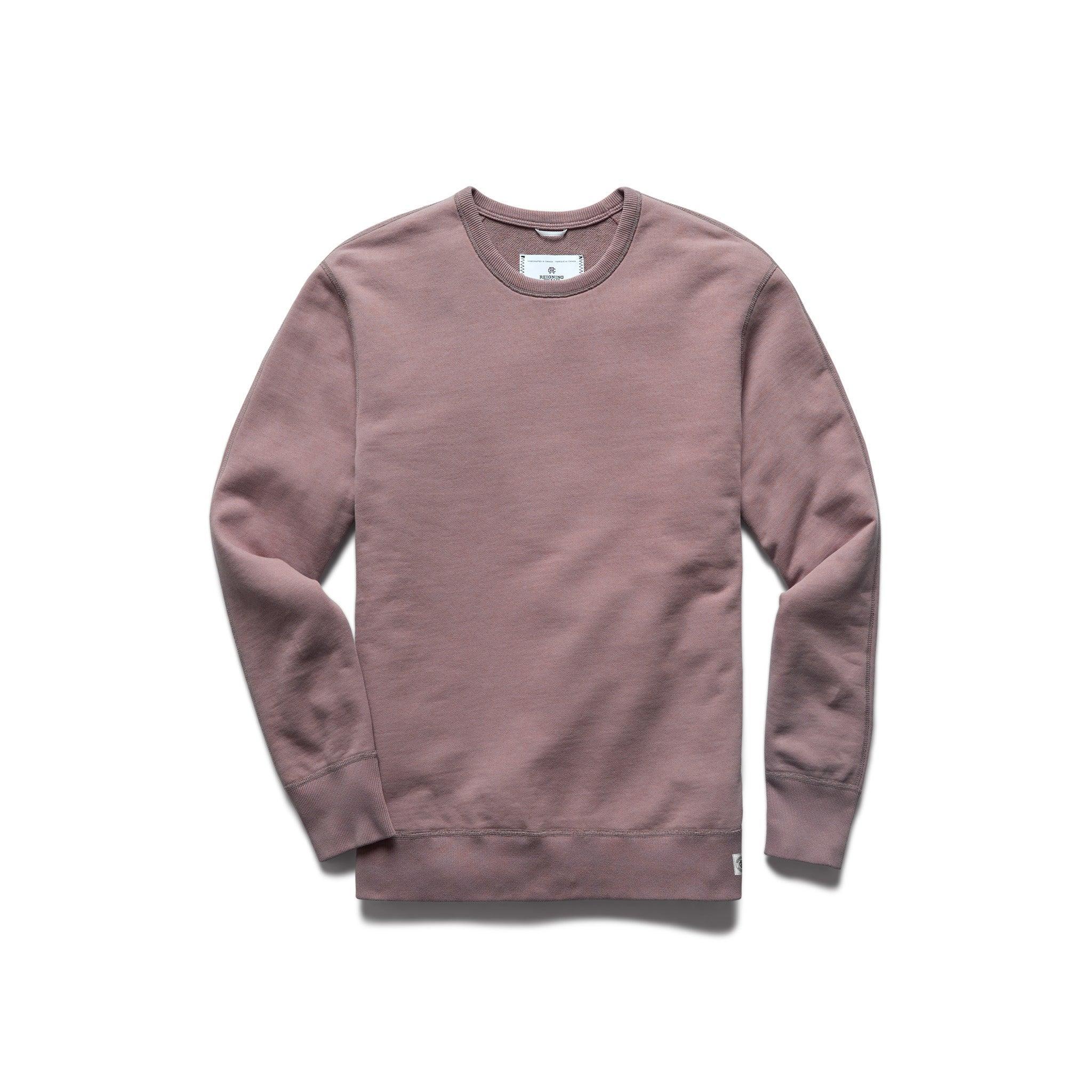 Midweight Terry Slim Crewneck Male Product Image