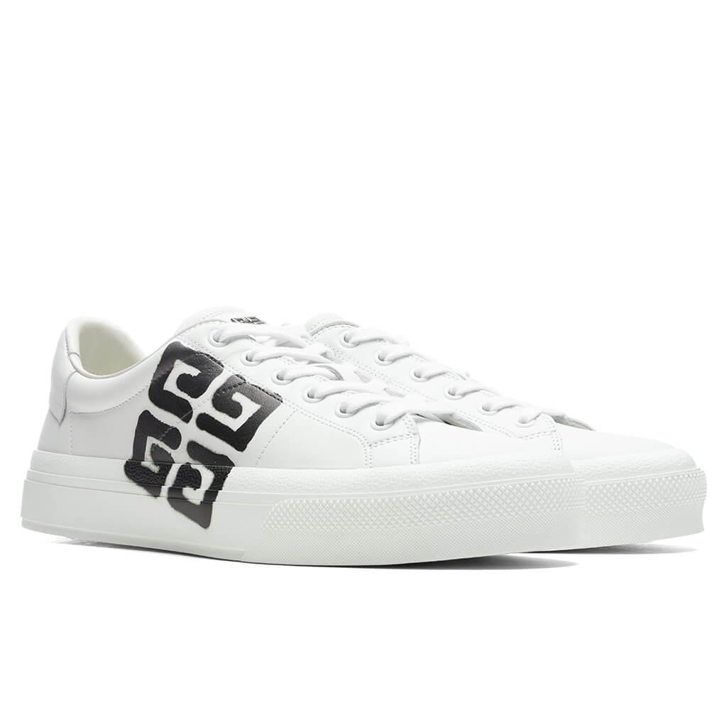 City Court Lace-Up Sneaker - White/Black Male Product Image