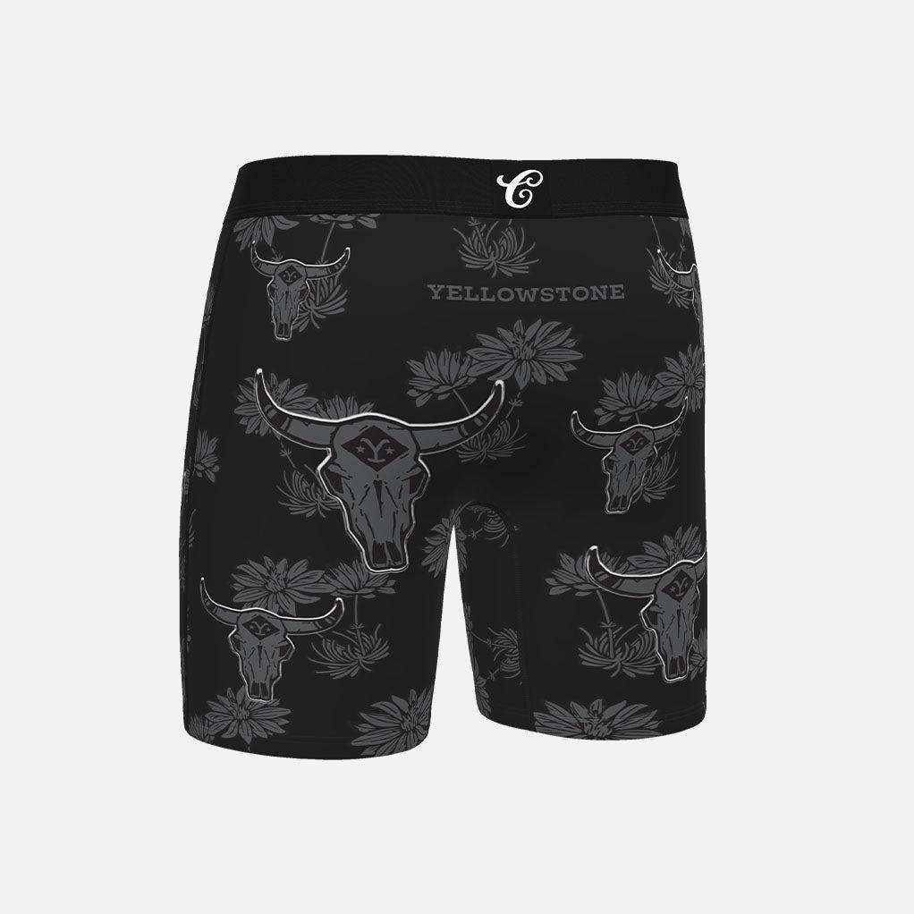 Contenders Clothing Yellowstone Bull Skull Brief Product Image