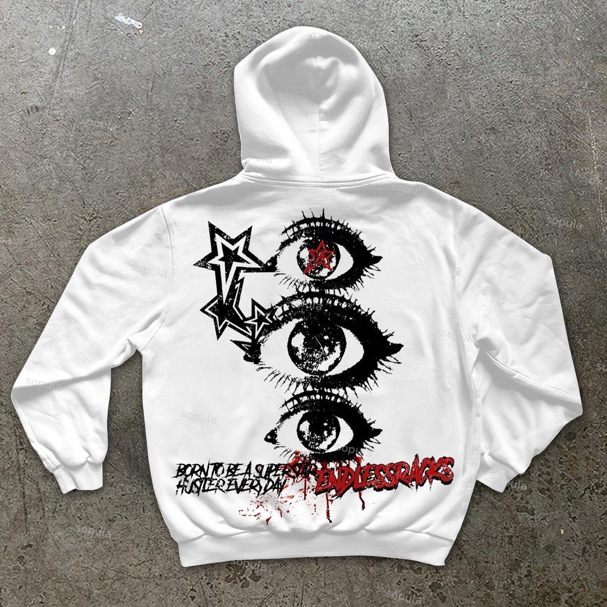 Sopula Vintage Endless The Hustler Superstar Graphics Pocket Hoodie Product Image