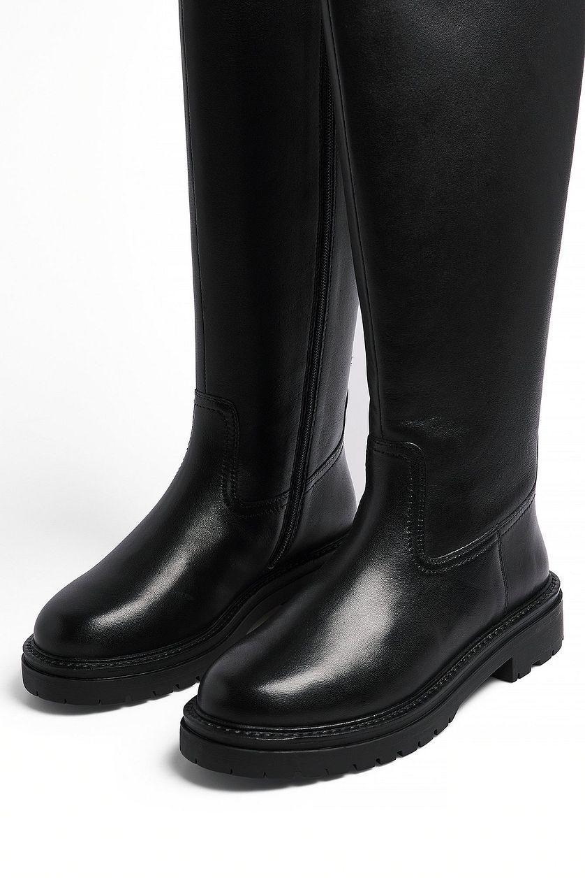 Leather Profile Sole Boots Product Image