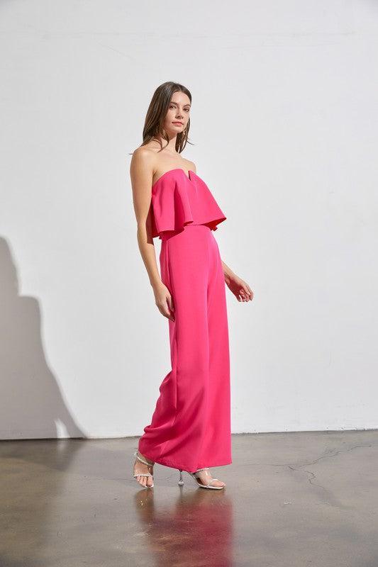 Off Shoulder Jumpsuit Product Image