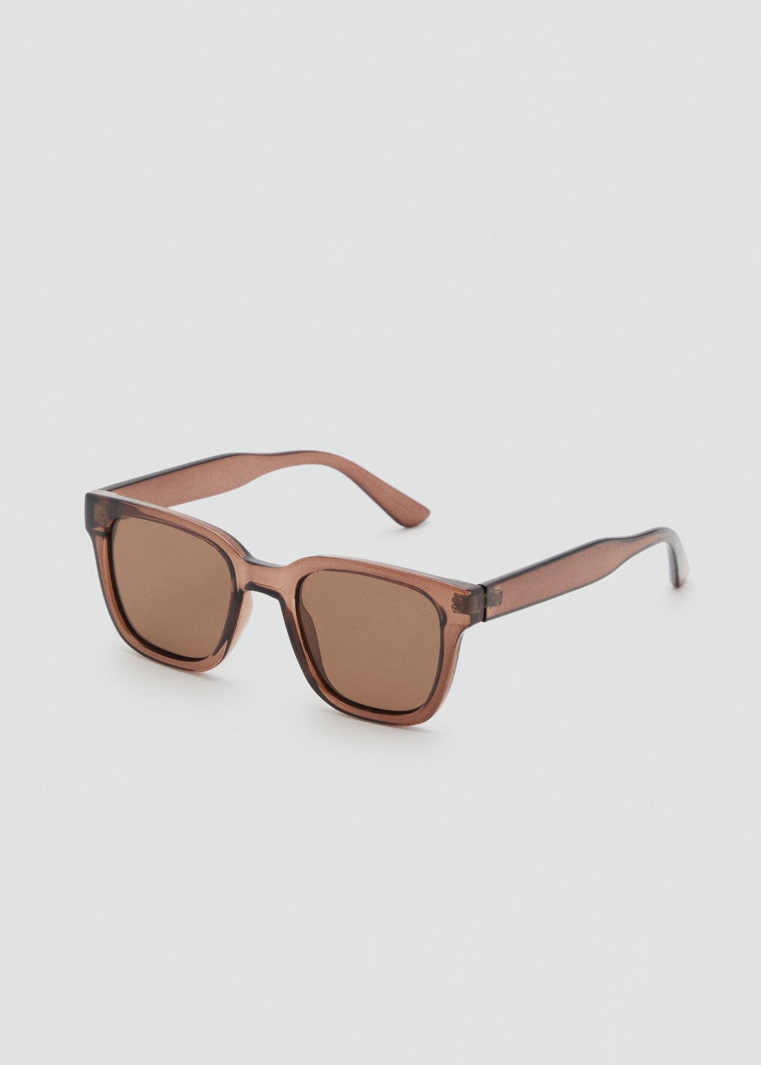 Rectangular-frame sunglasses - Men | MANGO USA Product Image