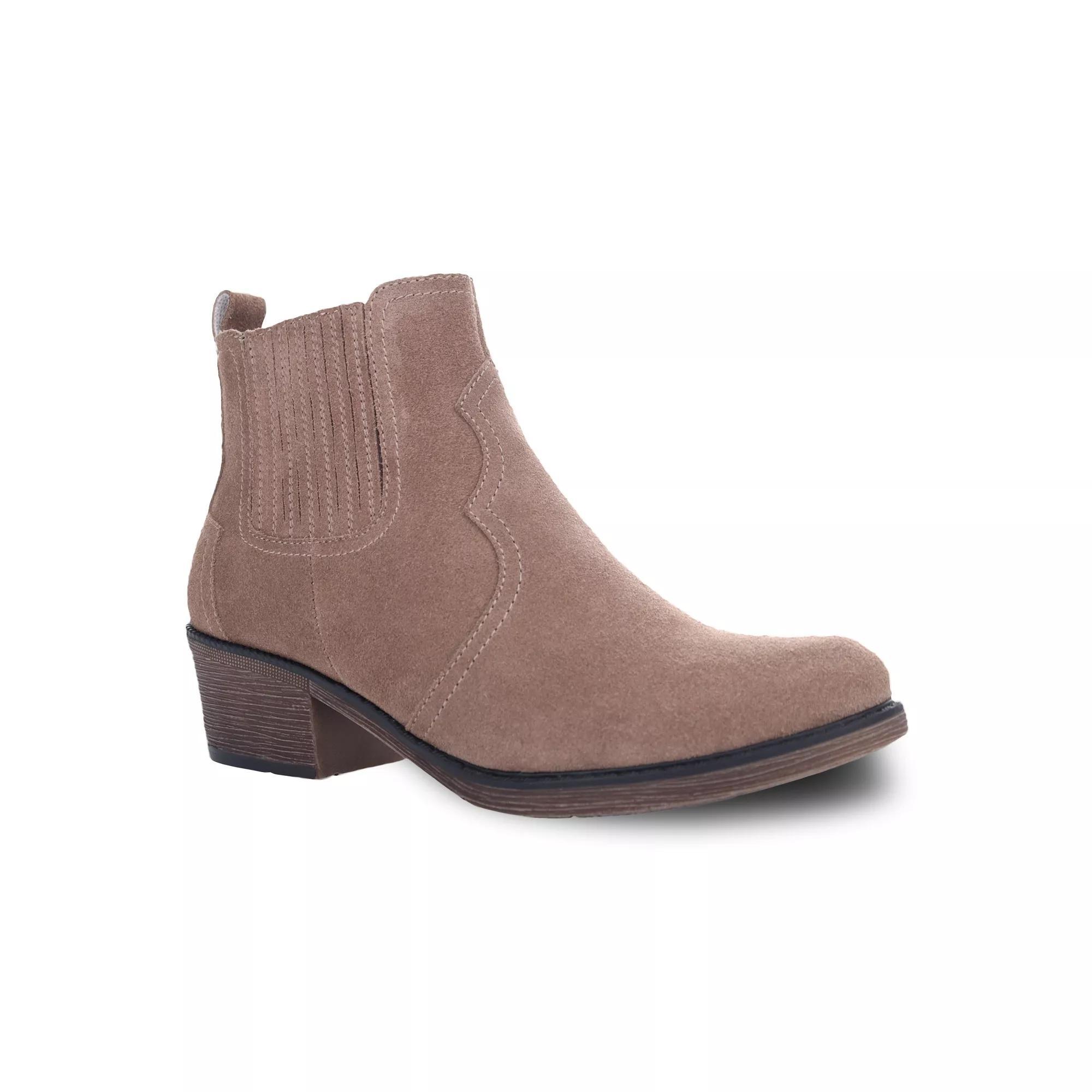 Propet Reese Women's Suede Ankle Boots, Size: 11 N, Frappe Product Image