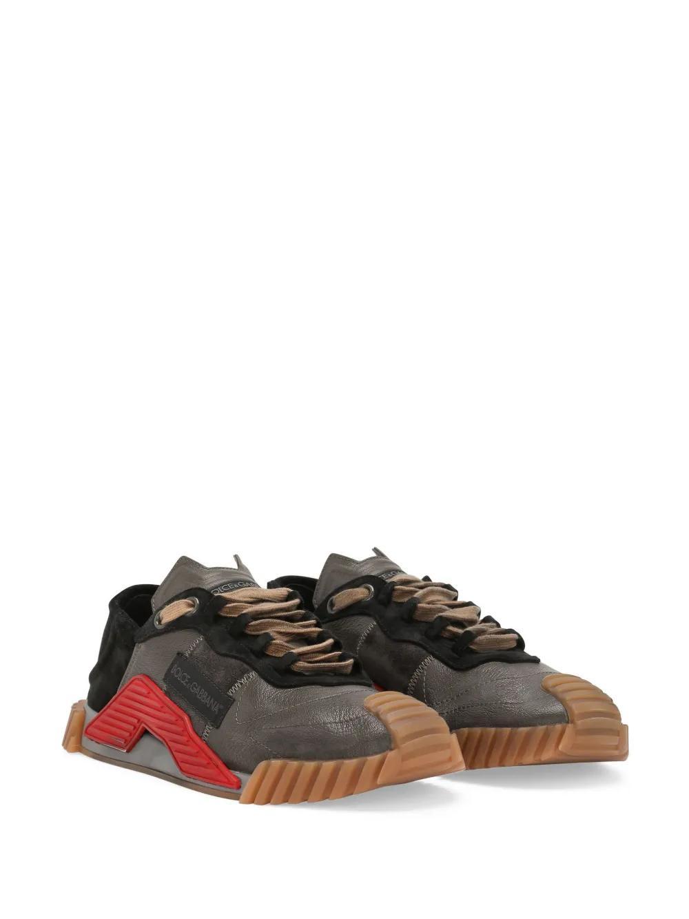 NS1 panelled leather sneakers Product Image