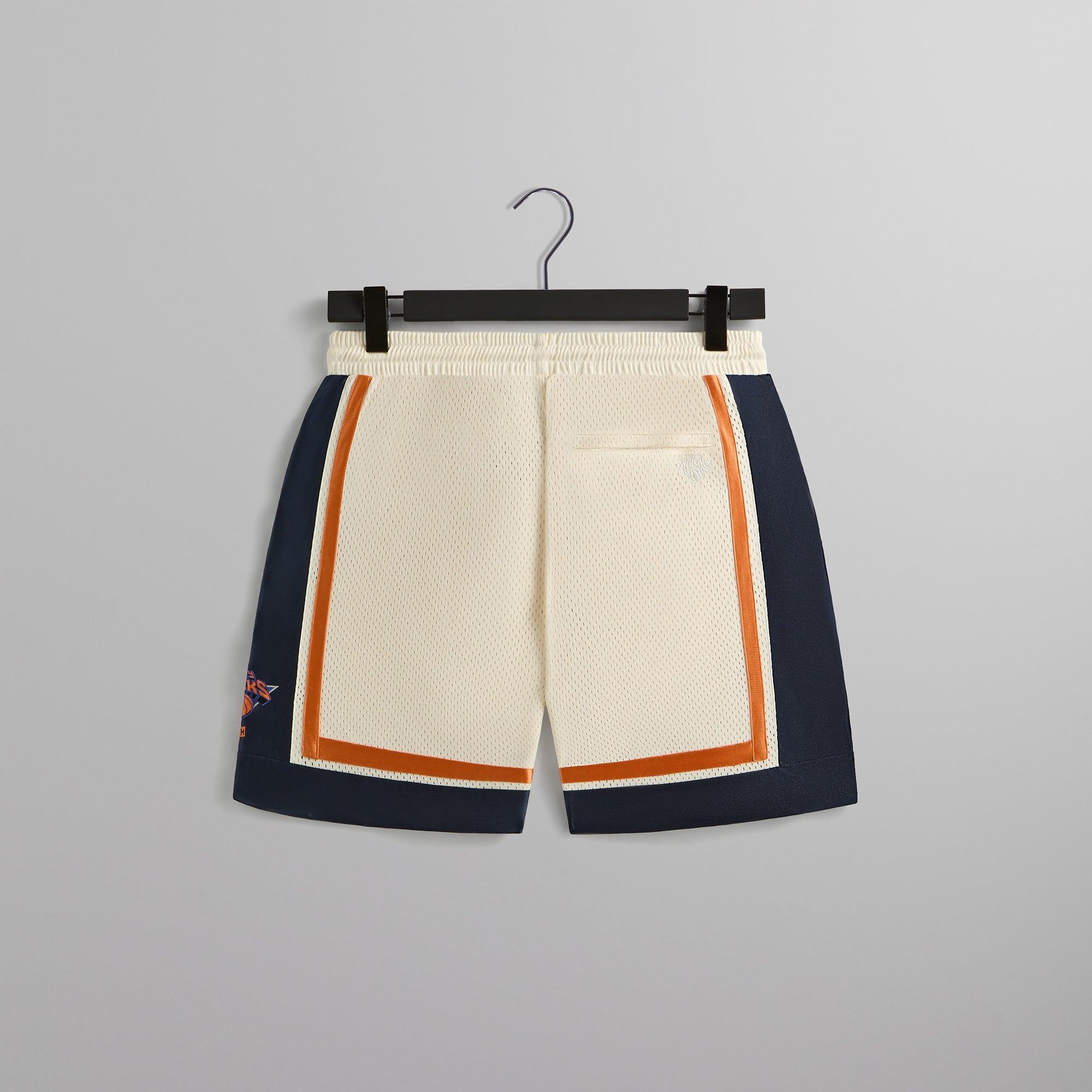 Kith for the New York Knicks Mesh Leon Short - Sandrift Male Product Image