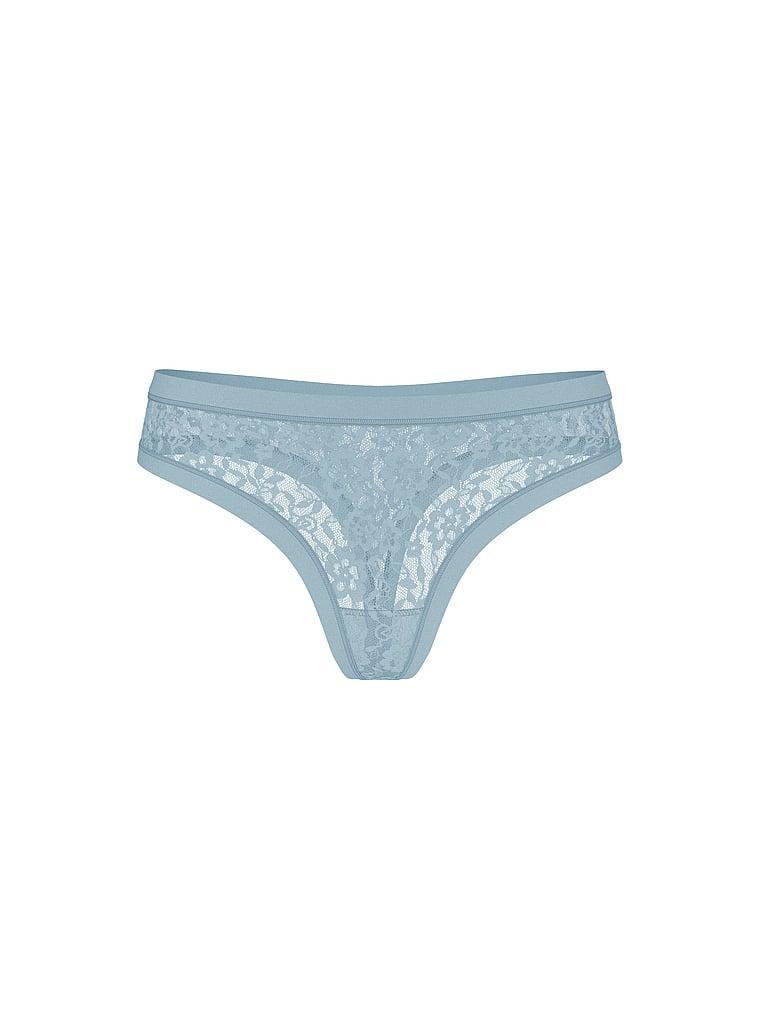 No-Show Lace Thong Panty Product Image