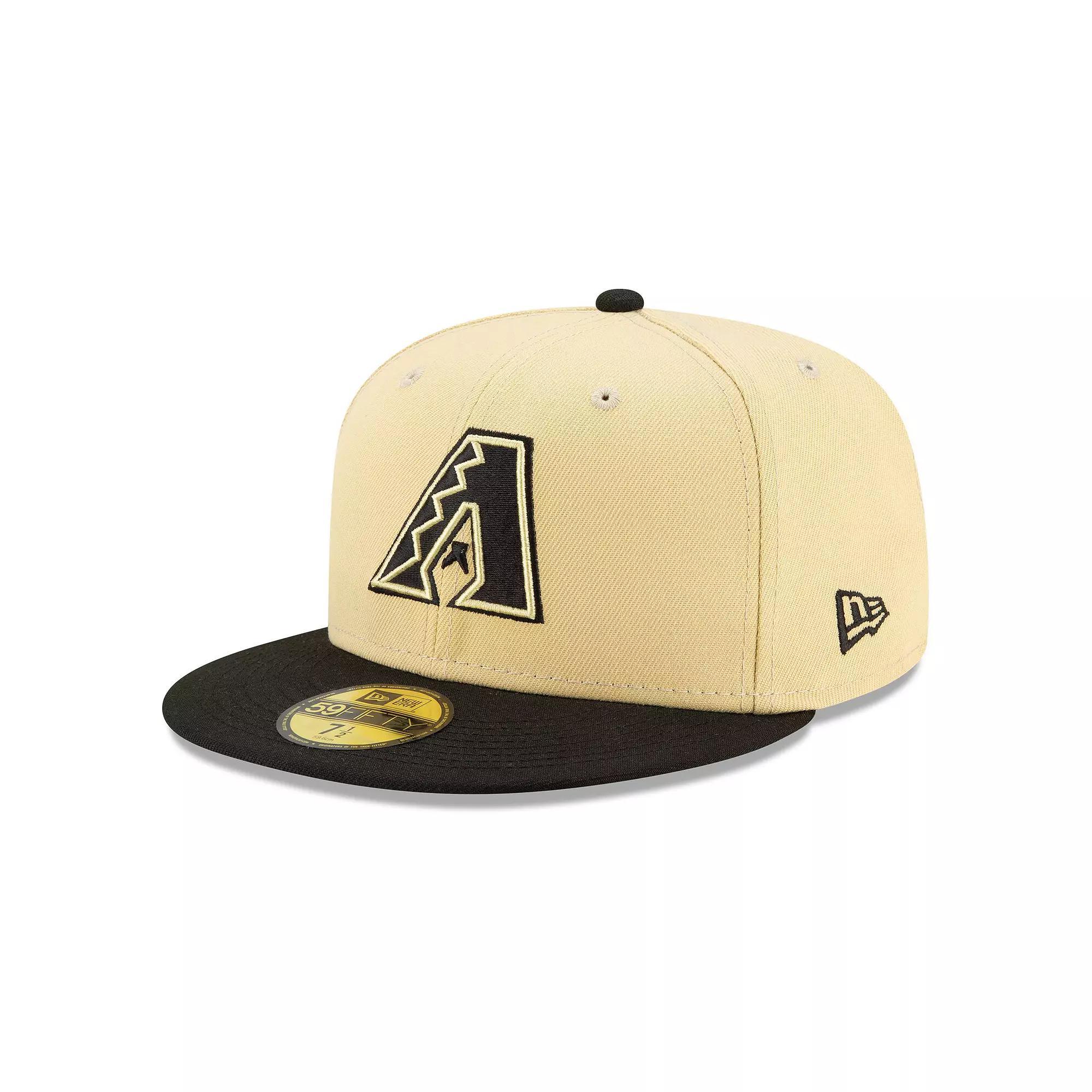 Mens New Era Sand/Black Arizona Diamondbacks 2021 City Connect 59FIFTY Fitted Hat Product Image