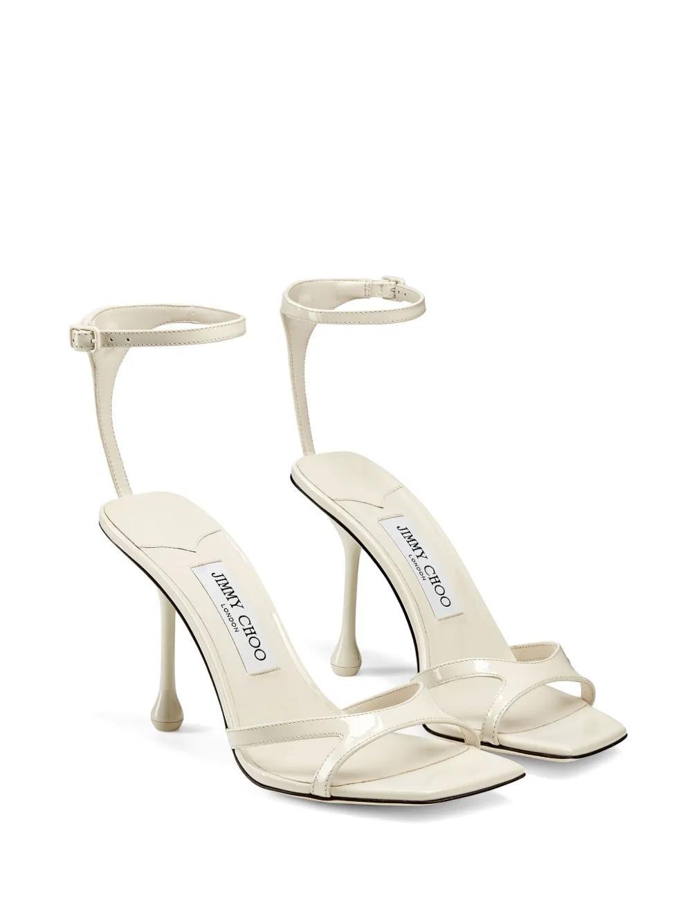 Ixia 95mm patent leather sandals Product Image