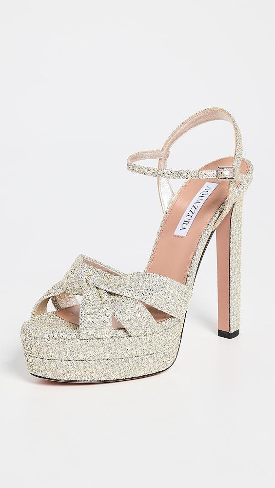 Aquazzura Nina Plateau Sandals 130mm | Shopbop Product Image