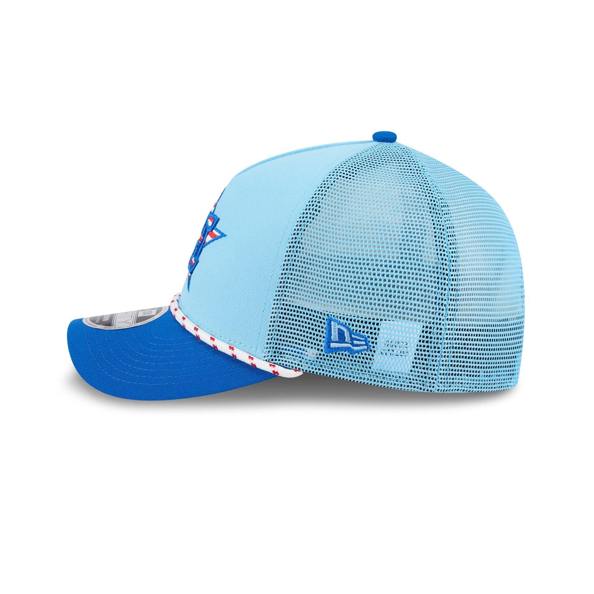 Houston Astros Independence Day 2025 9FORTY M-Crown A-Frame Trucker Hat Male Product Image