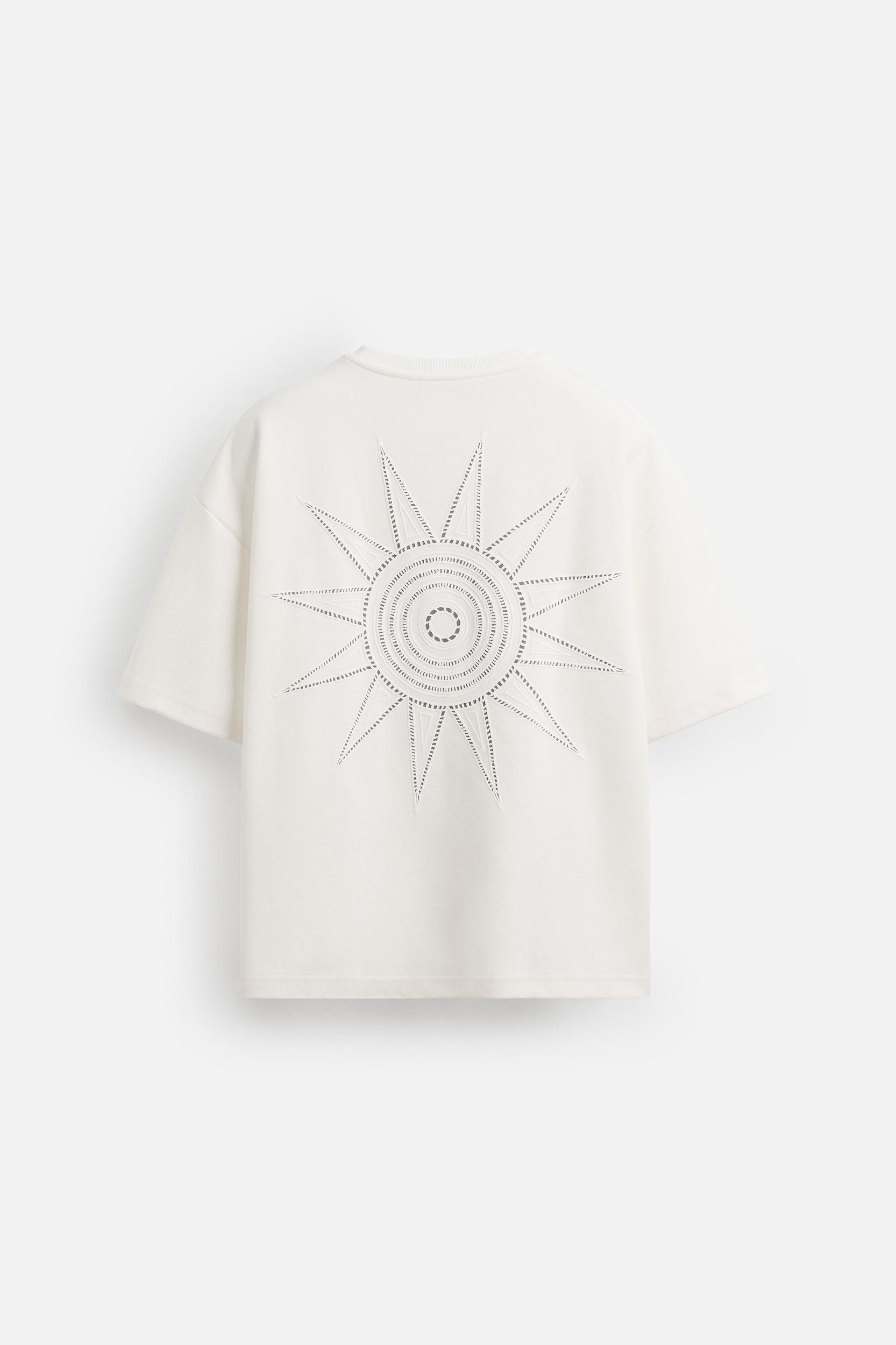 RAISED PRINT SWEATSHIRT Product Image
