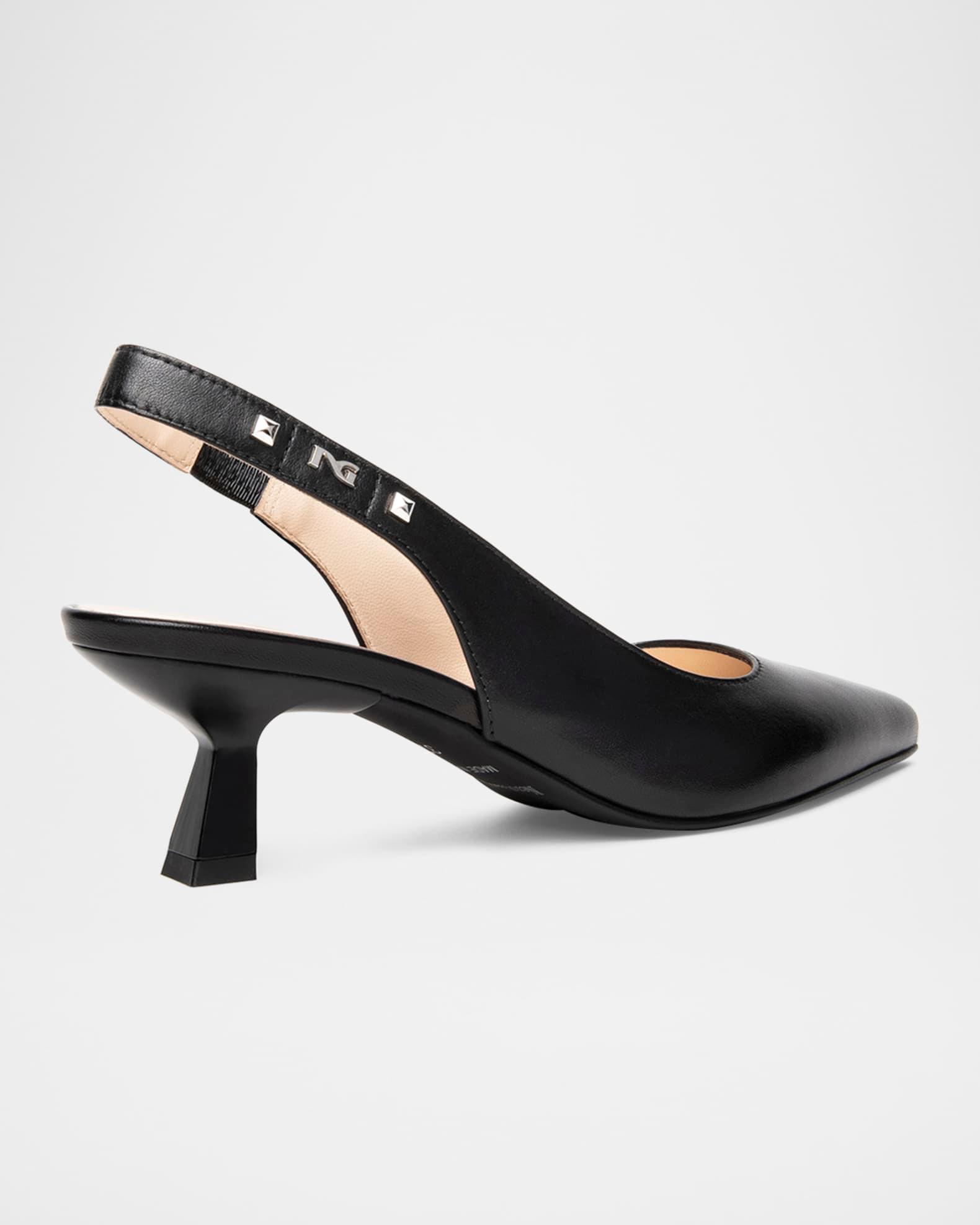 Leather Slingback Pumps Product Image