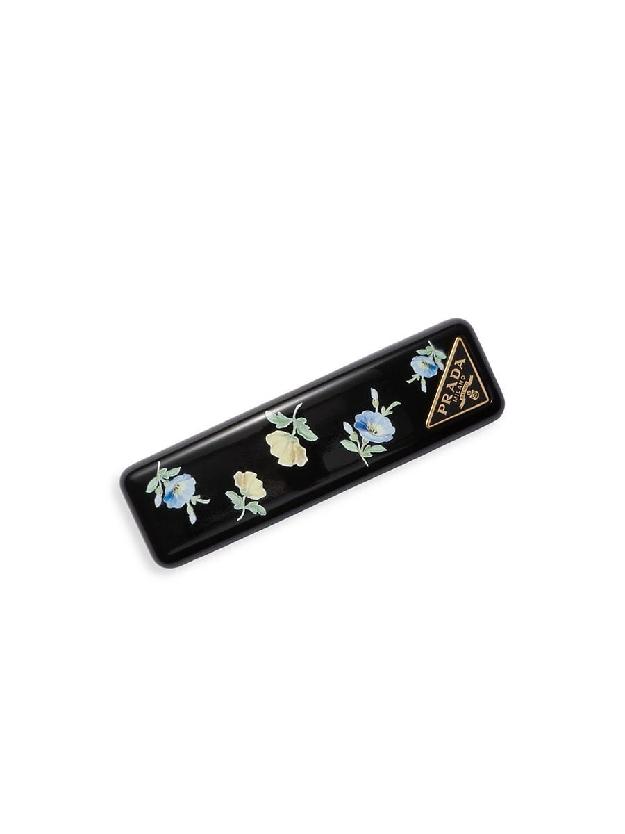 Womens Plexiglas and Metal Hair Clip Product Image