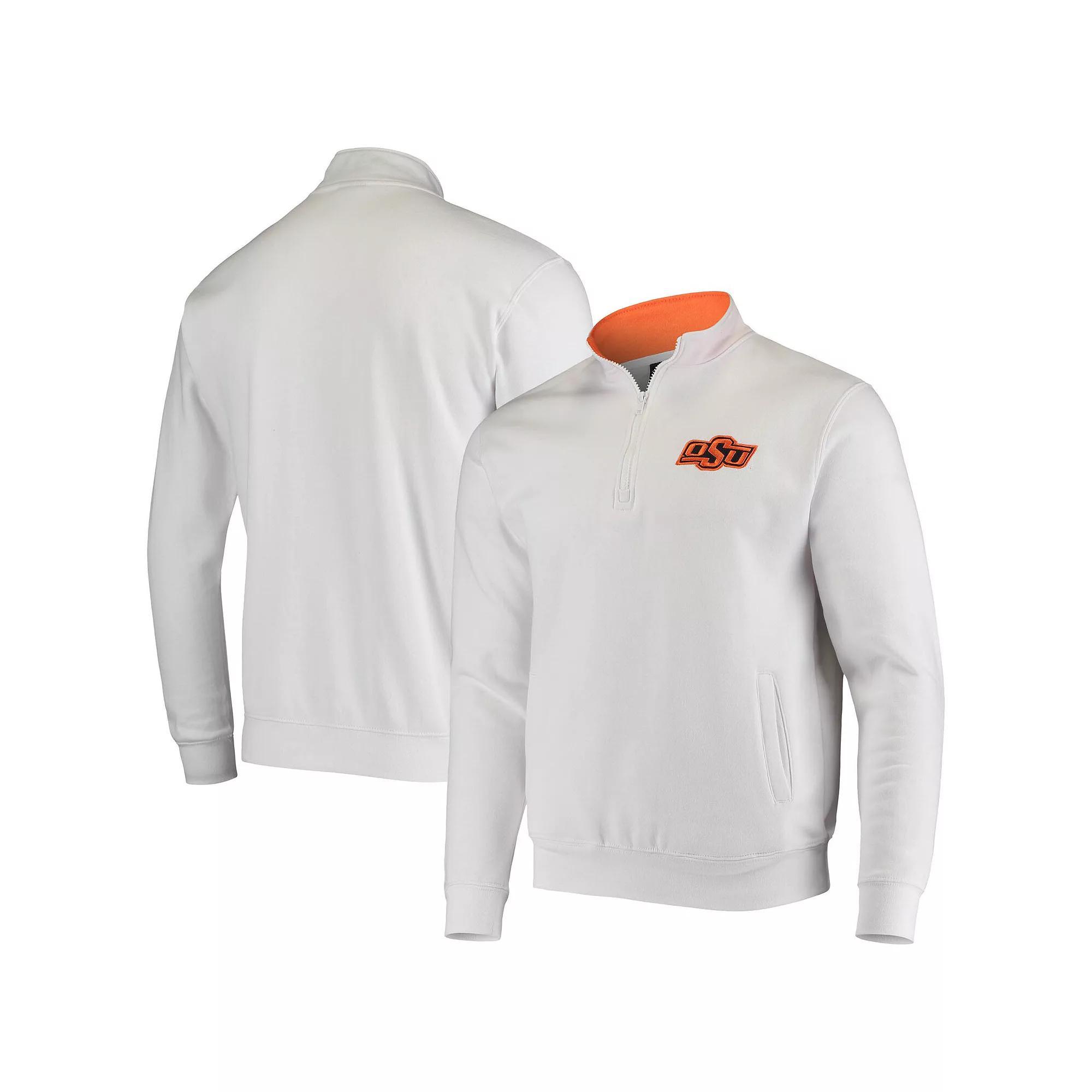 Mens Colosseum Oklahoma State Cowboys Tortugas Logo Quarter-Zip Jacket Product Image