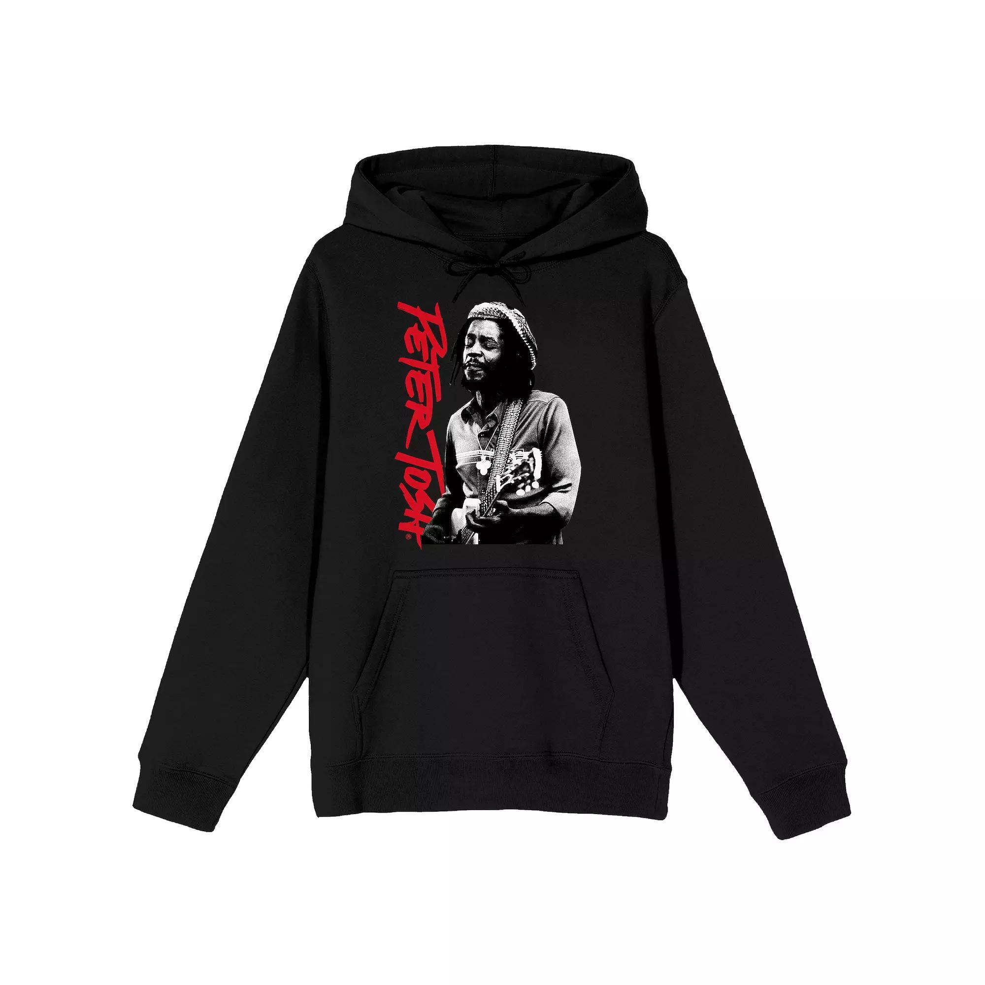 Men's Peter Tosh Stepping Razor Graphic Hoodie, Size: Large, Black Product Image