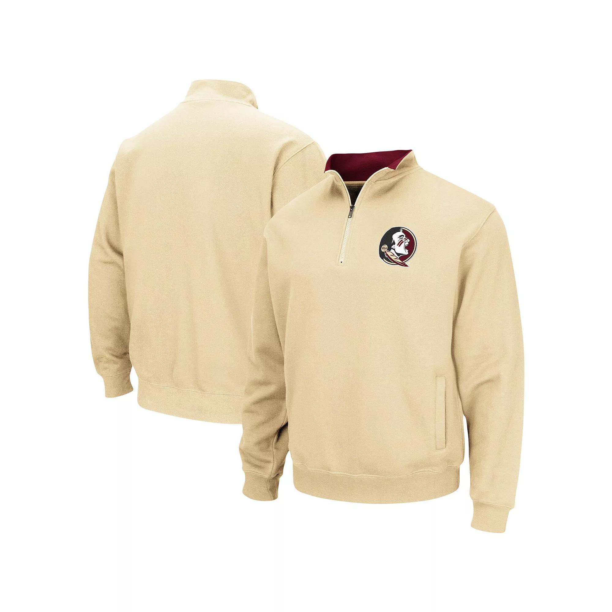 Mens Colosseum Florida State Seminoles Tortugas Logo Quarter-Zip Pullover Jacket Product Image