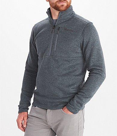 Men's Marmot Drop Line 1/2 Zip, Size: XL, Black Product Image